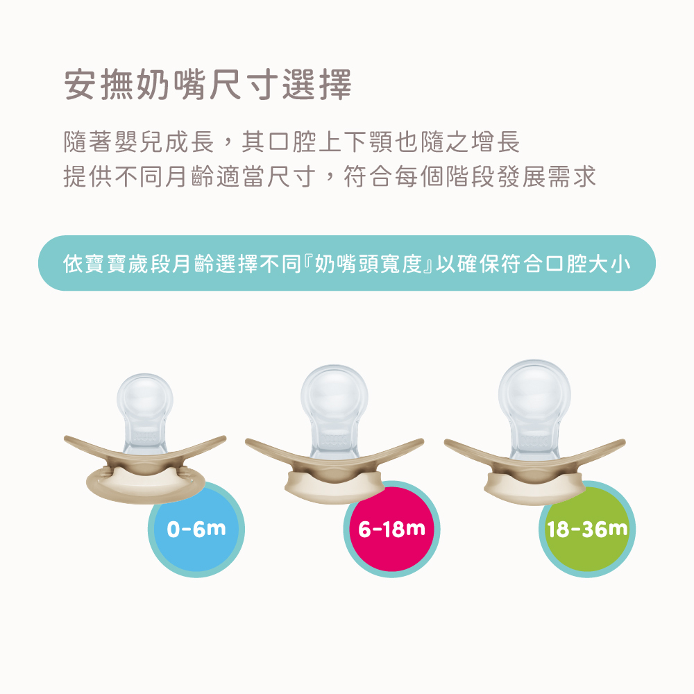 PM AIR夜光安撫奶嘴 尺寸選擇