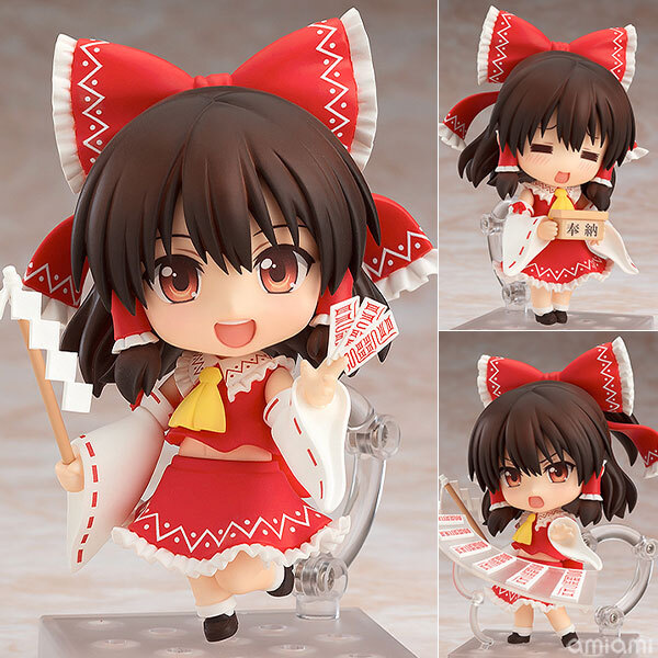 預訂2月  Good Smile Company 東方Project 700黏土人 博麗靈夢 2.0  Touhou Project Nendoroid Reimu Hakurei 2.0 Pre-order