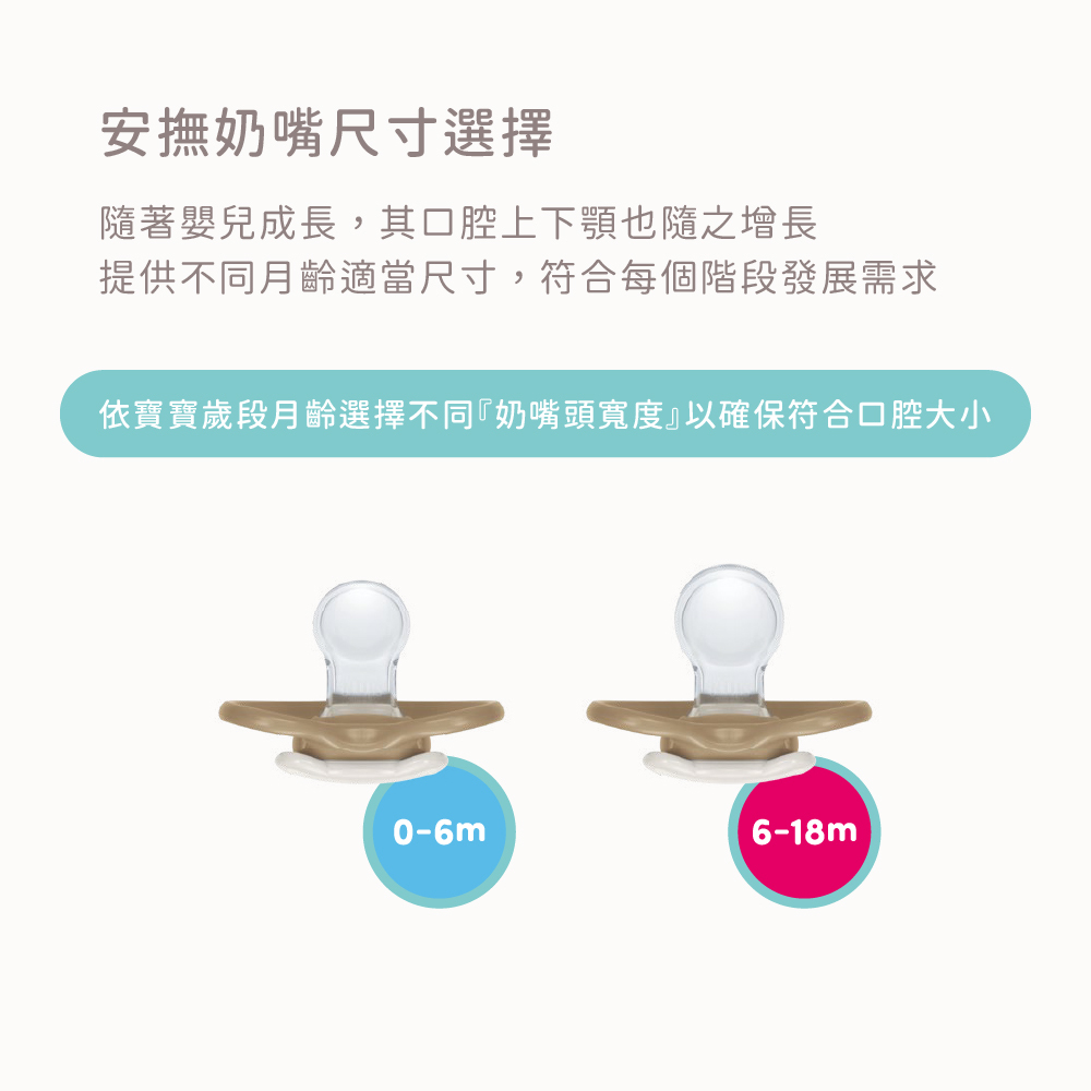 PM AIR迪士尼安撫奶嘴 尺寸選擇