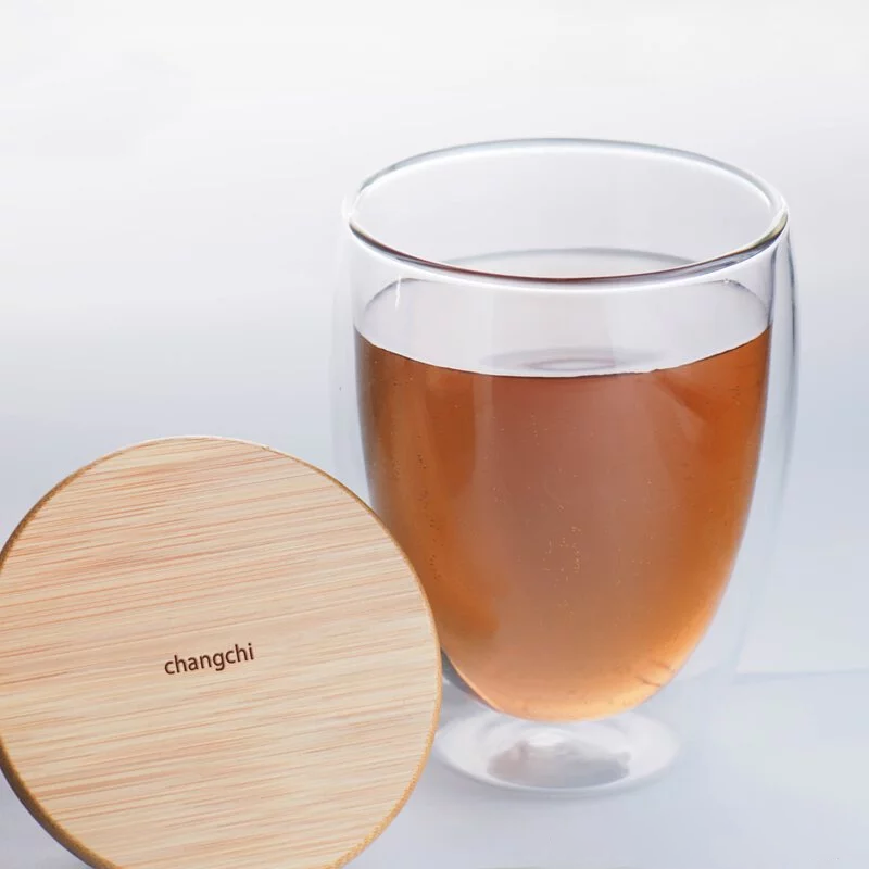 竹蓋雙層杯