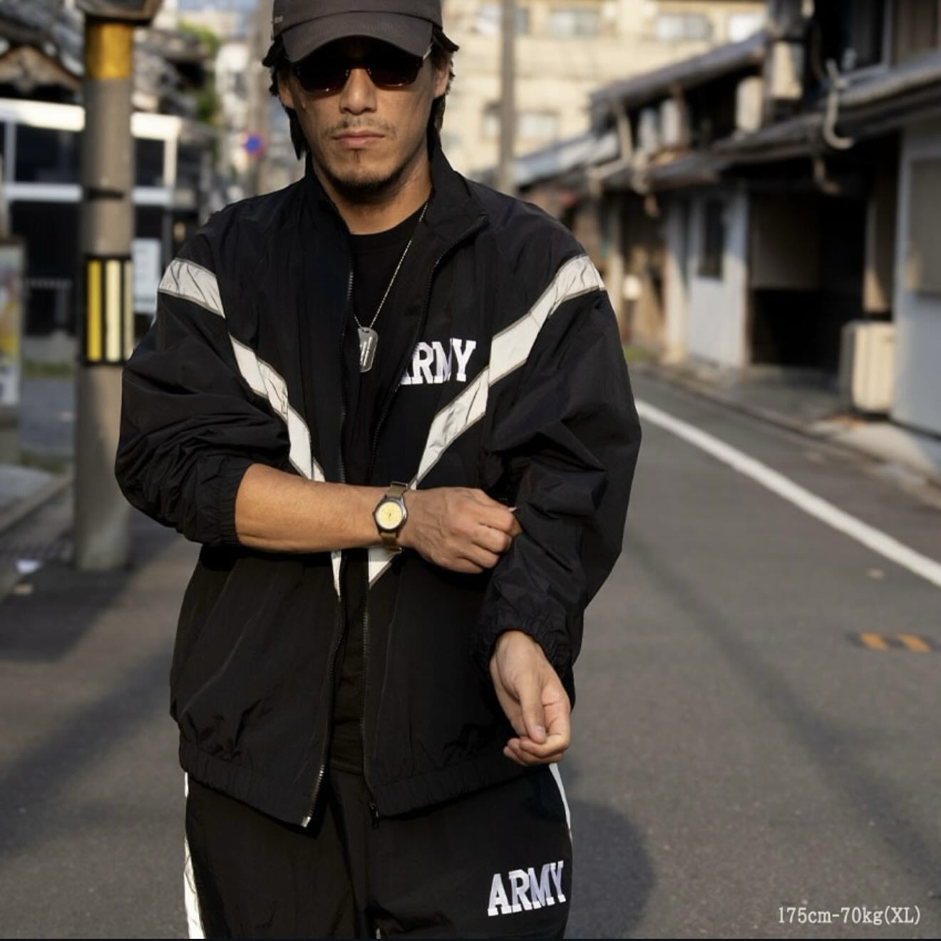 YMCLKY US Army IPFU Jacket Black