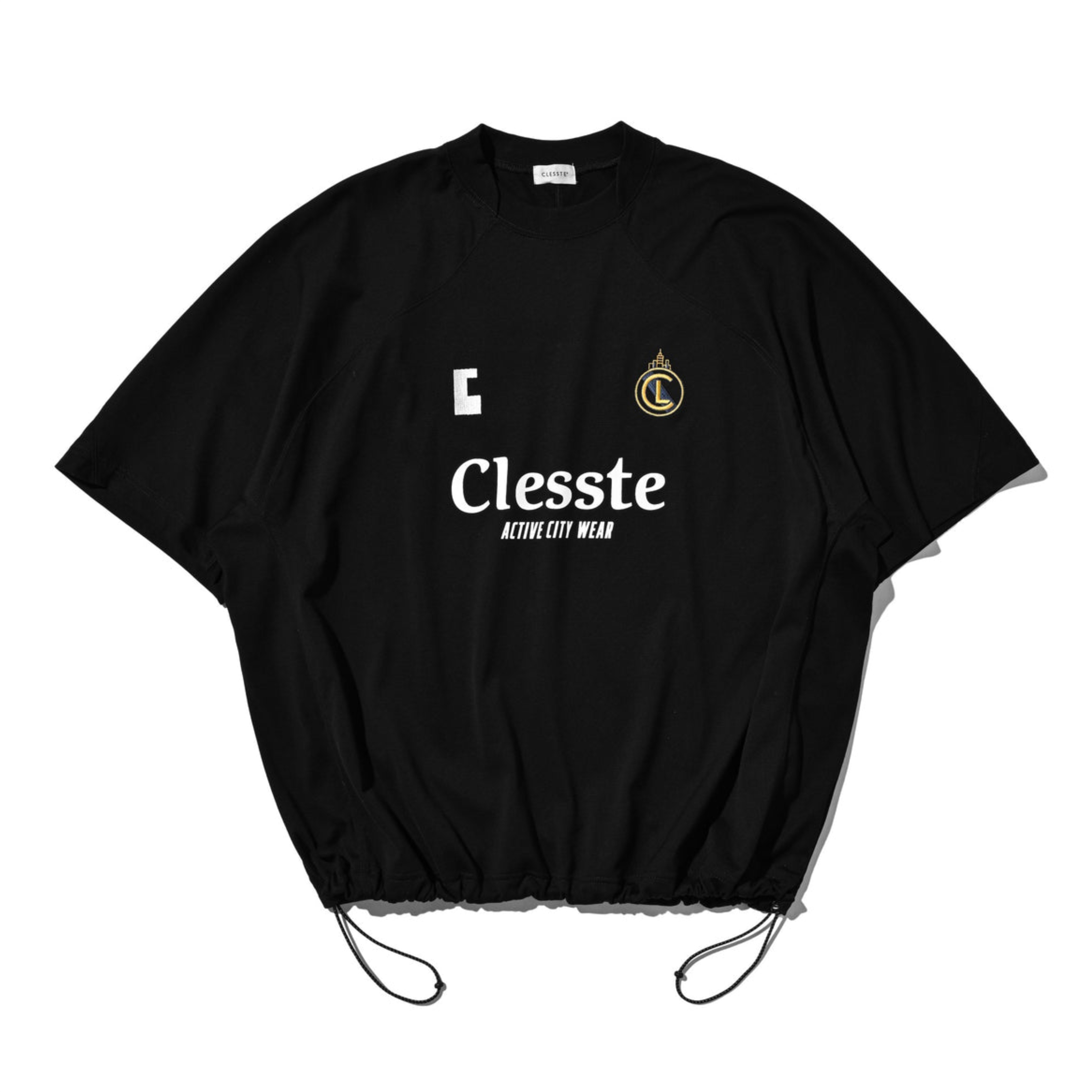 2026AW CLESSTE EMBROIDERED GAME S/S T-SHIRT WITH DRAWSTRINGS 抽繩 LOGO 字體 短T 現貨 CLS-TE-2616