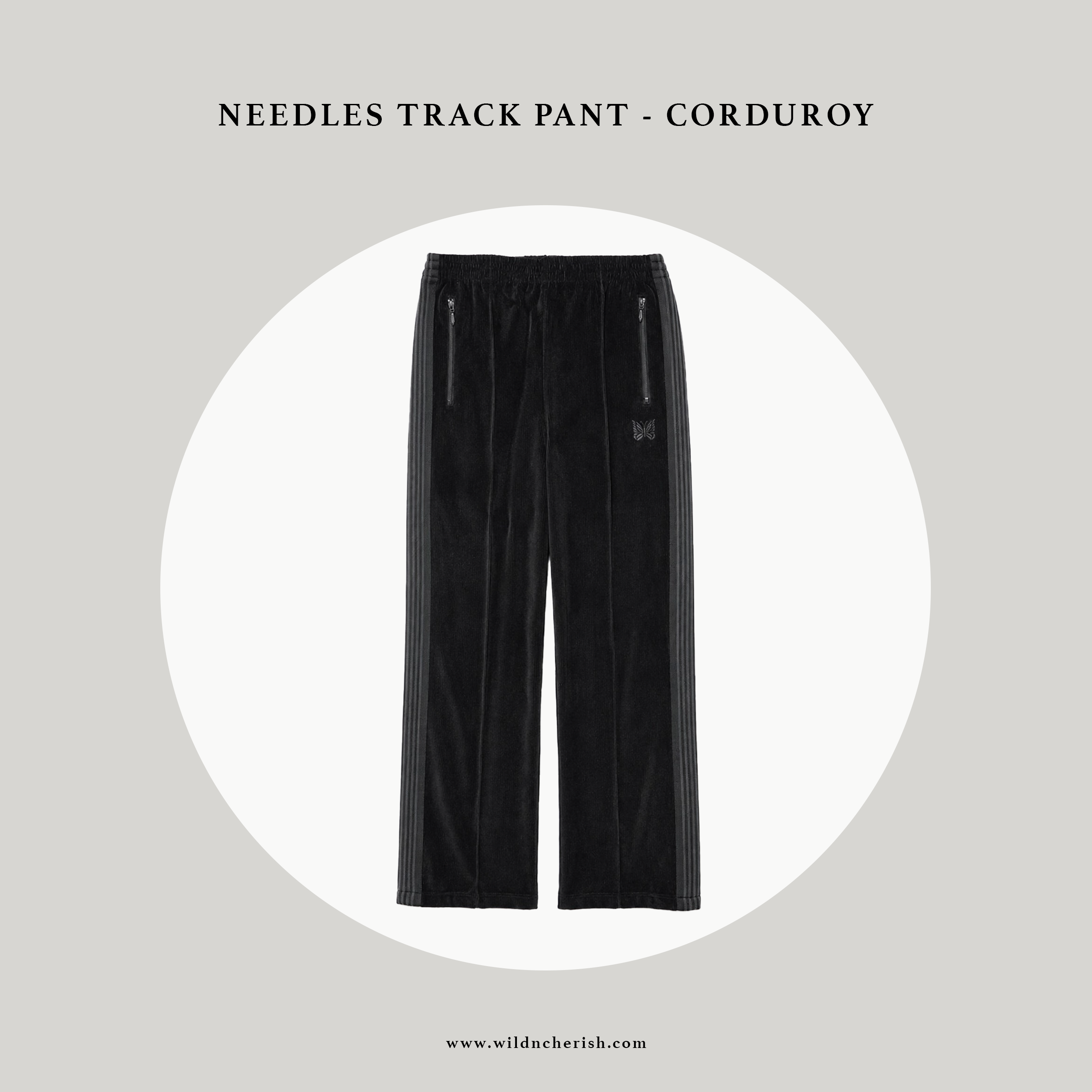 預訂 | NEEDLES Track Pant - Corduroy 燈芯絨