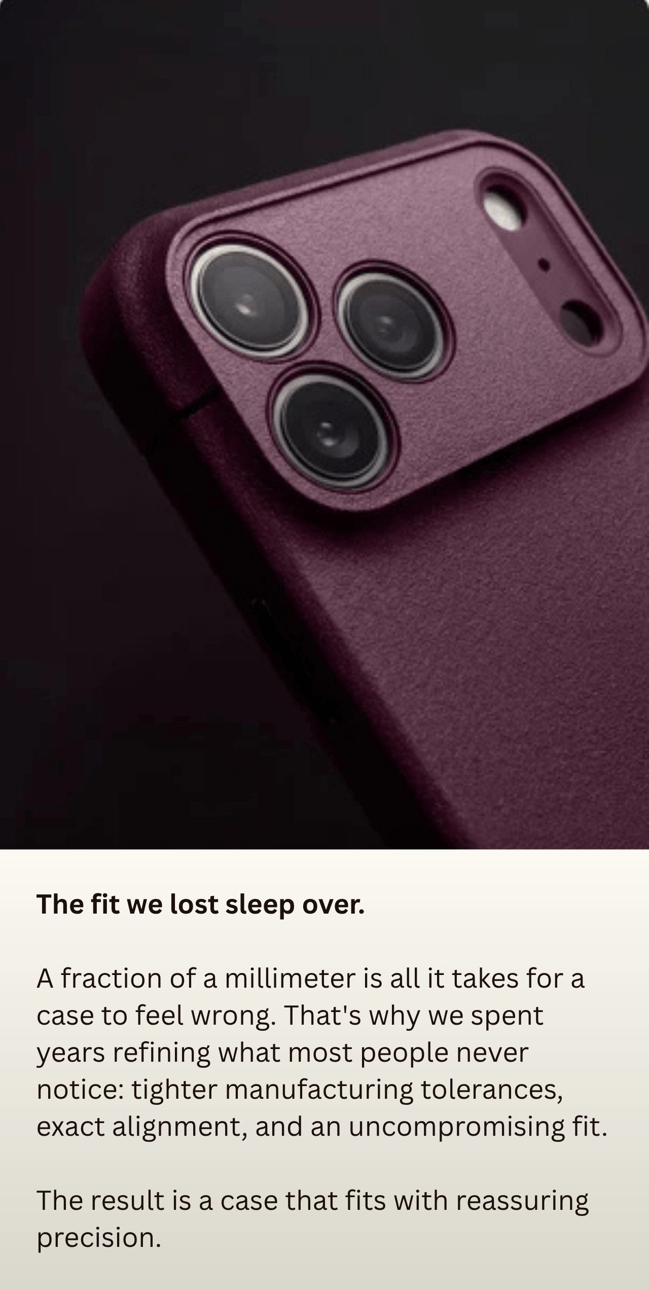well fit case