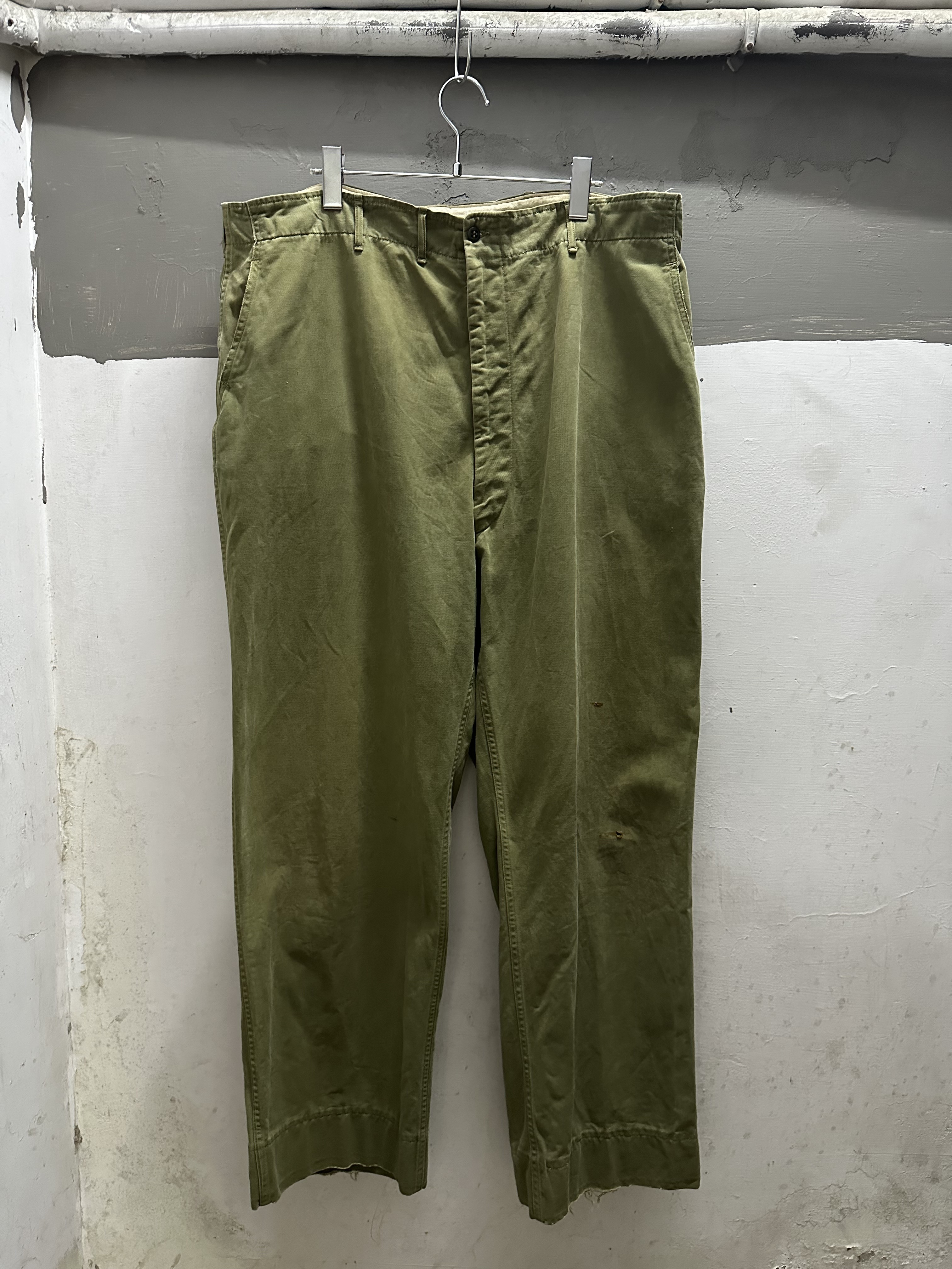 40’s Boy Scout Cotton Pant (W/Gas Flap)