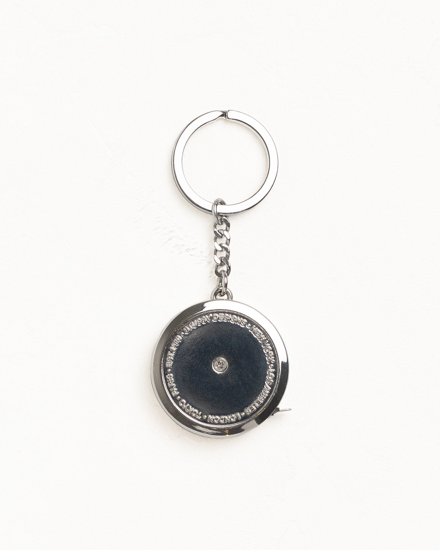 2026AW STUSSY MEASURING TAPE KEYCHAIN 吊牌 金屬 鑰匙圈 現貨 139000