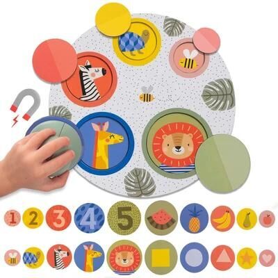 TAF TOYS 磁石拼圖遊戲 (12885)