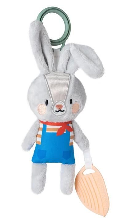 TAF TOYS 都市花園灰兔玩偶吊飾(13005)