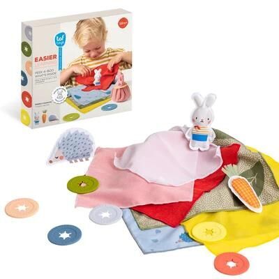 TAF TOYS 都市花園躲貓貓玩巾 (13335）