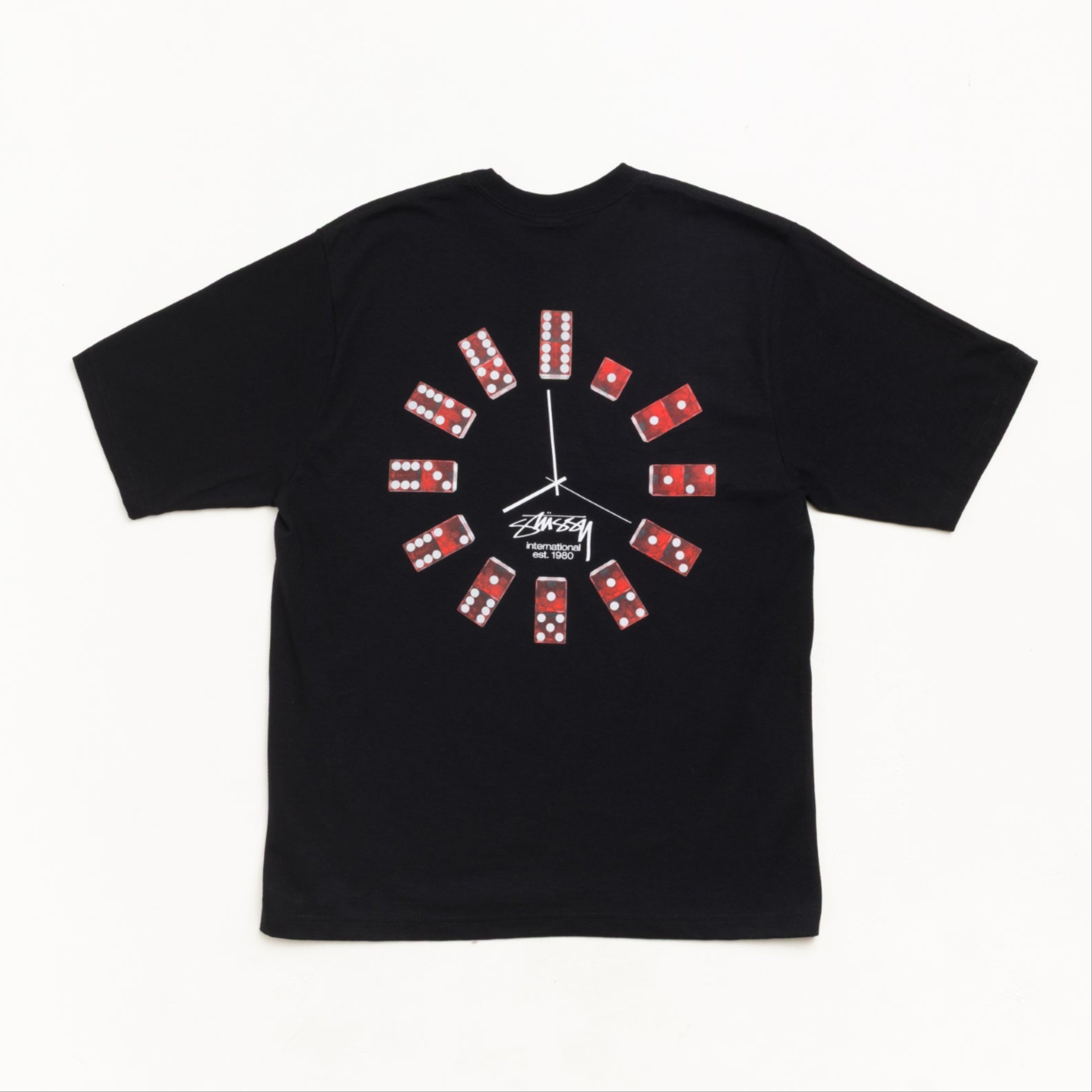 2026AW STUSSY DICE CLOCK TEE 骰子 短T 現貨 1905202