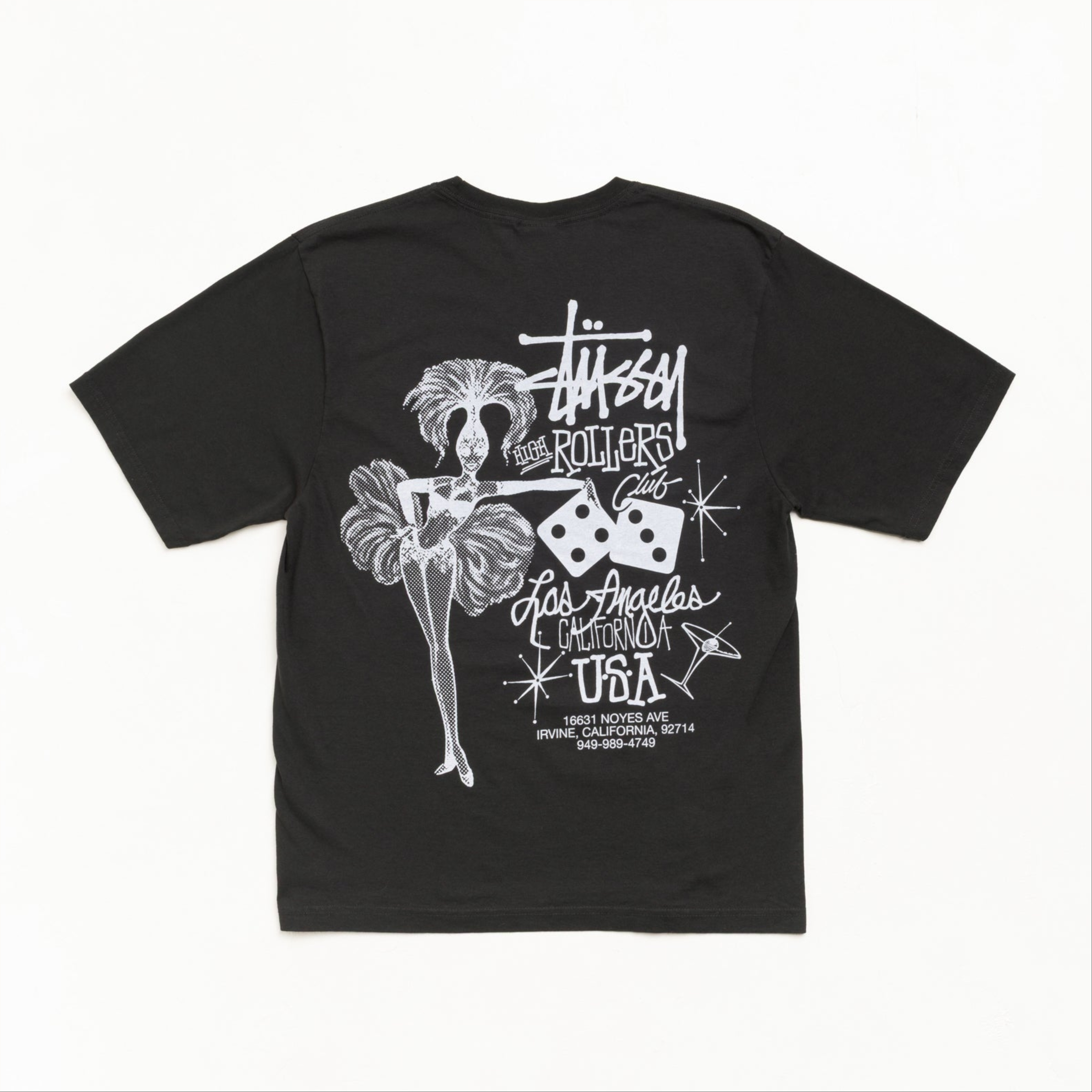 2026AW STUSSY HIGH ROLLERS PIGMENT DYED TEE 慶典 短T 現貨 1905200