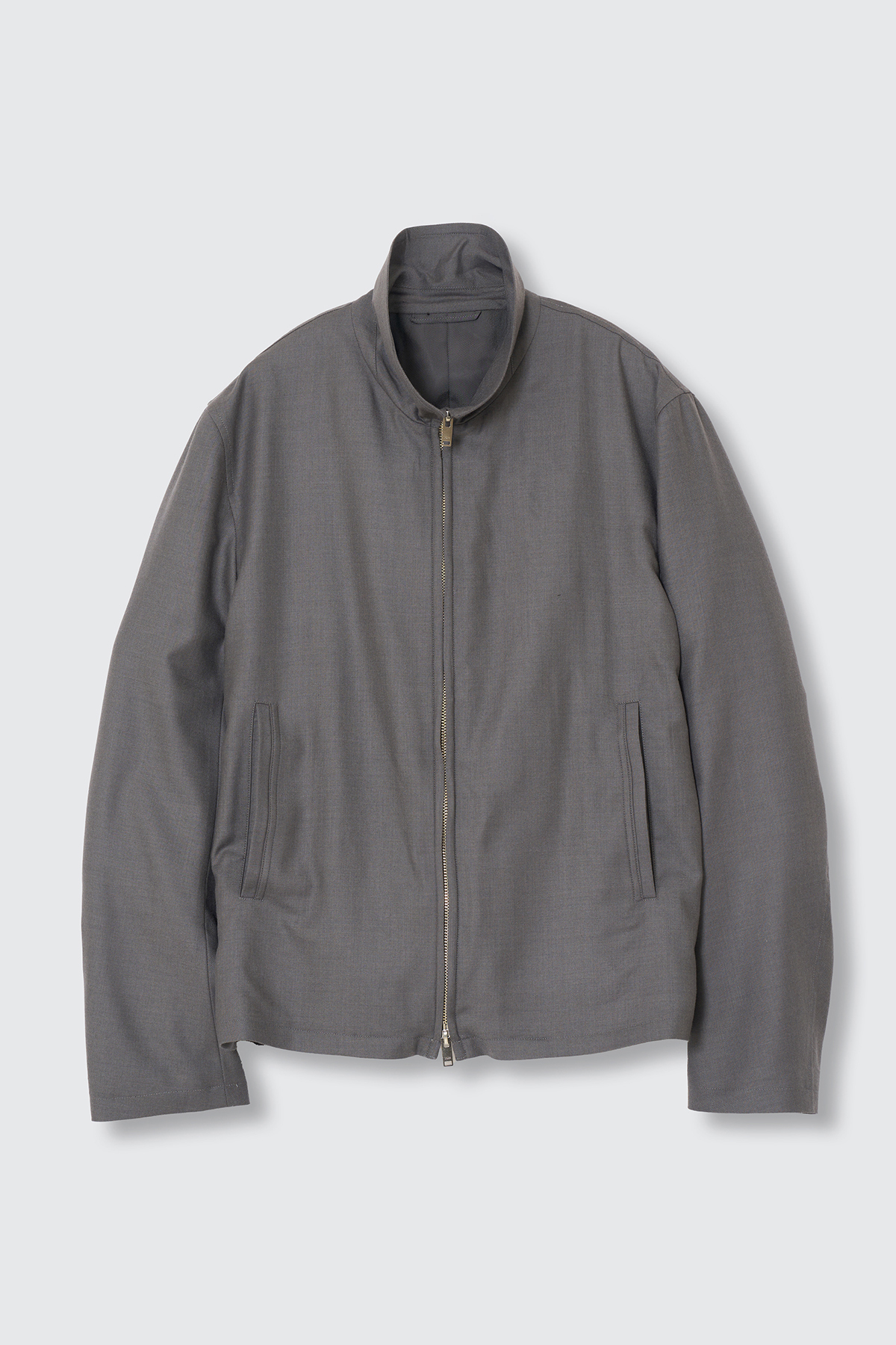 YOKE SCULPTURE WIRED ZIP BLOUSON (2COL)