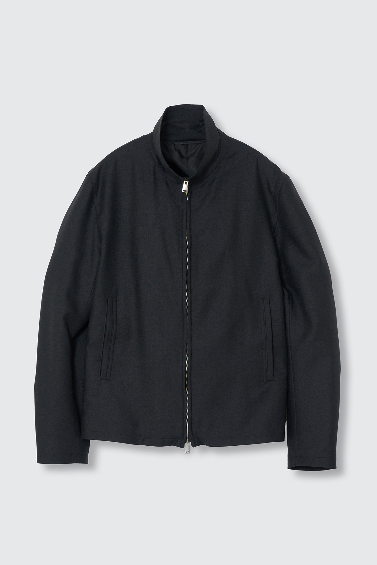 YOKE SCULPTURE WIRED ZIP BLOUSON (2COL)