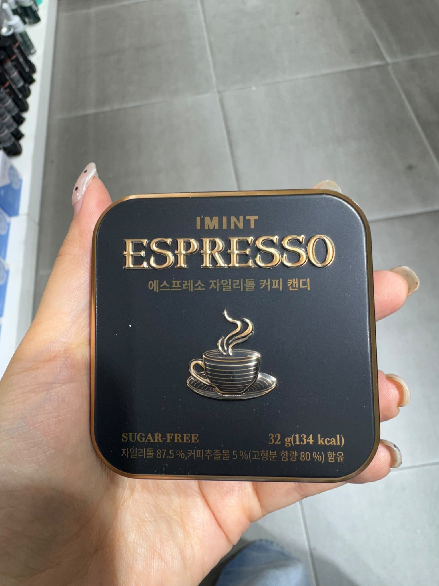 EQ59 韓國 I'MINT 咖啡糖 32G $48/盒