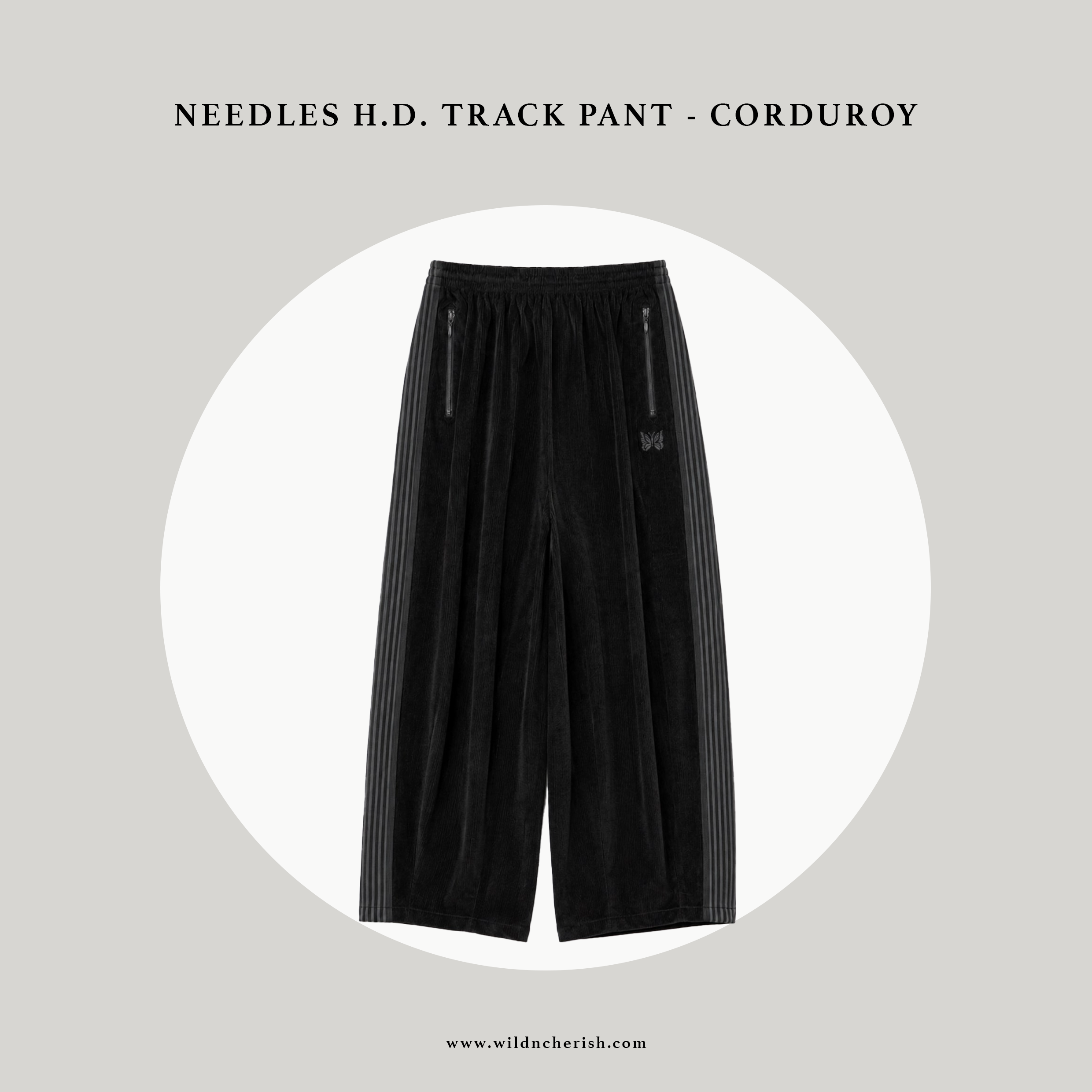 預訂 | NEEDLES H.D. Track Pant - Corduroy 燈芯絨