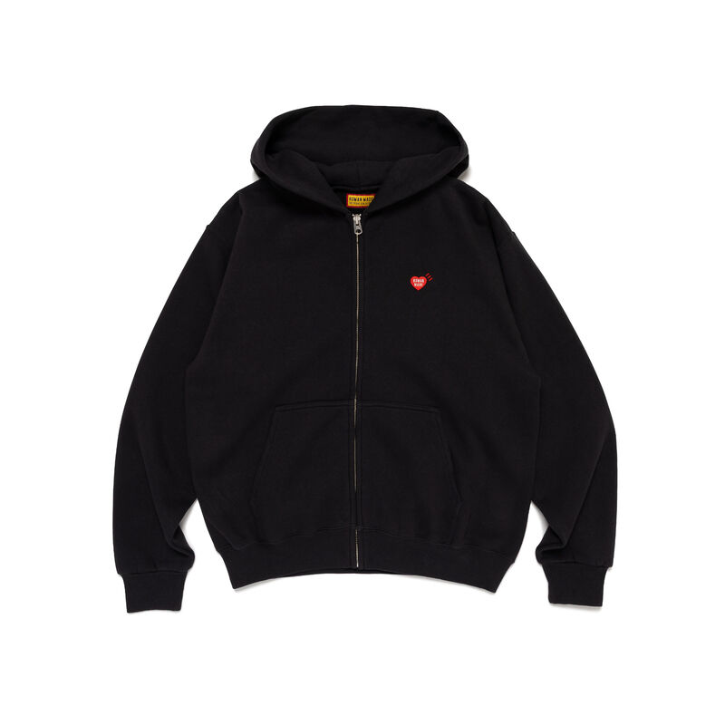 2026AW HUMAN MADE CLASSIC ZIP-UP SWEAT HOODIE 愛心 背後LOGO 連帽 外套 現貨 HM32CS022