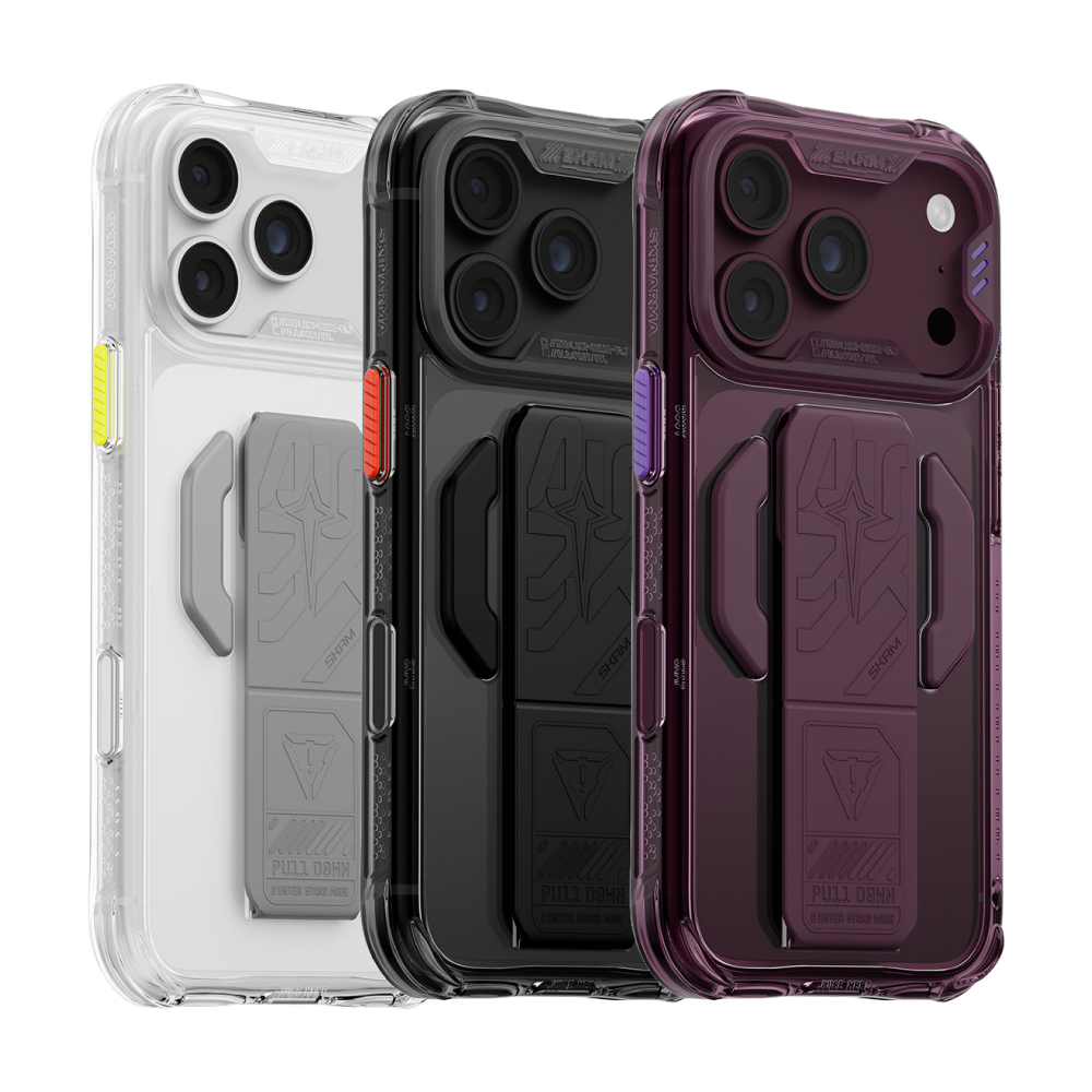 【SKINARMA】iPhone 18 Pro Helio CE 磁吸支架款