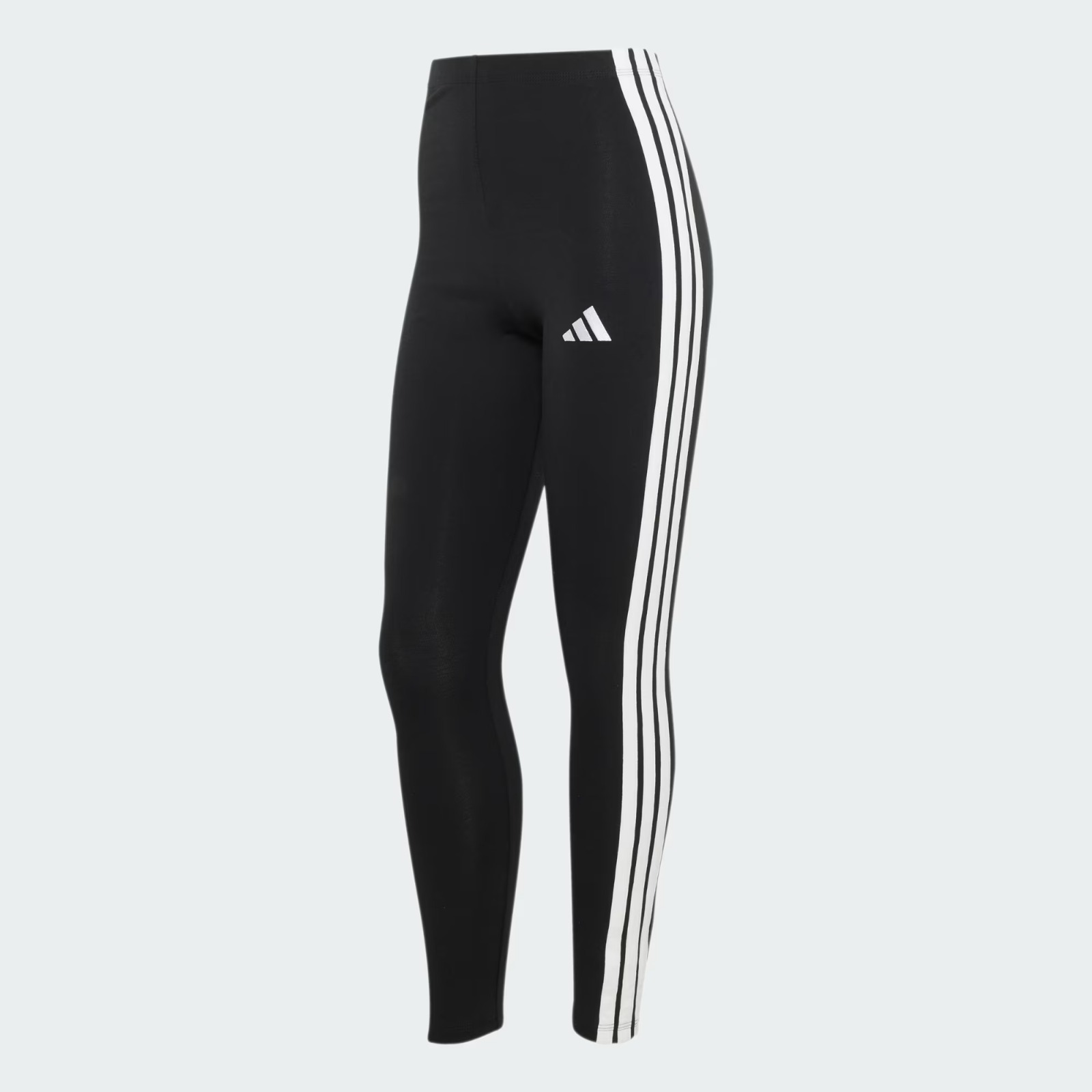 【現貨】Adidas H082054 Essentials 女裝三條紋緊身褲 (黑色/白條紋)