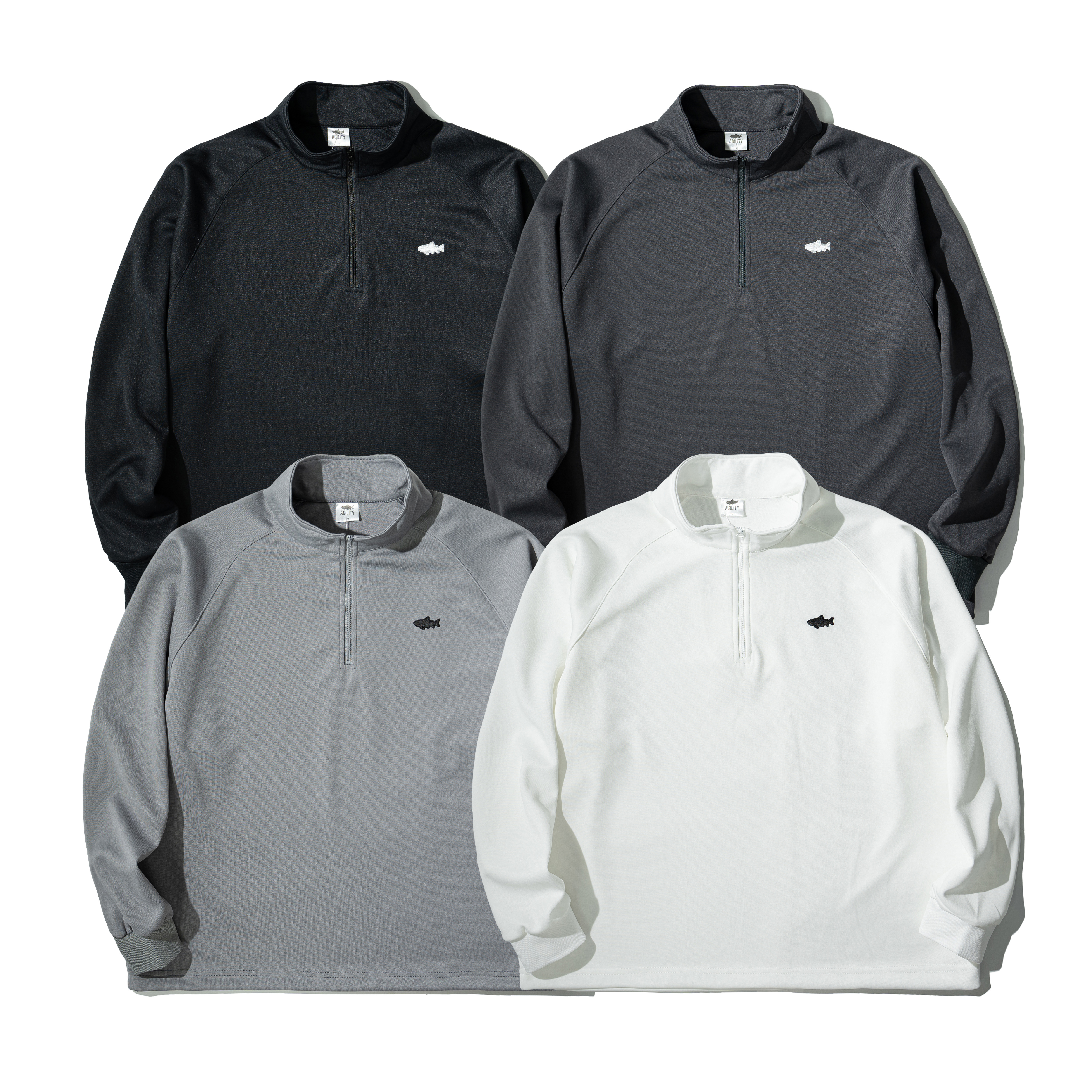 AGILITY Scuba Knit Half Zip Sweater 太空棉 半襟外套 [A-HL]