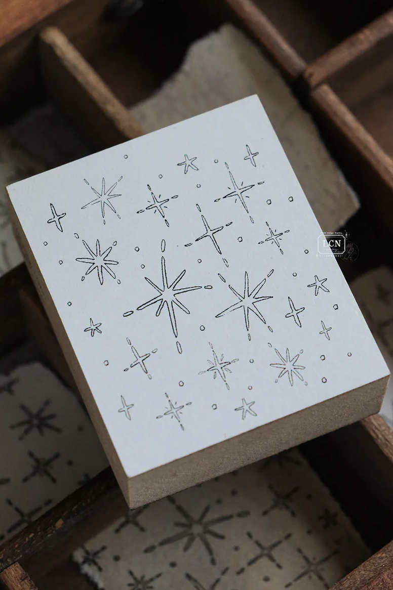 吉LCN｜Shiny stars stamps