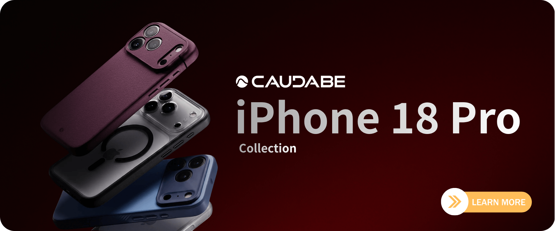 Caudabe iPhone 18 & iphone DUO collecrion