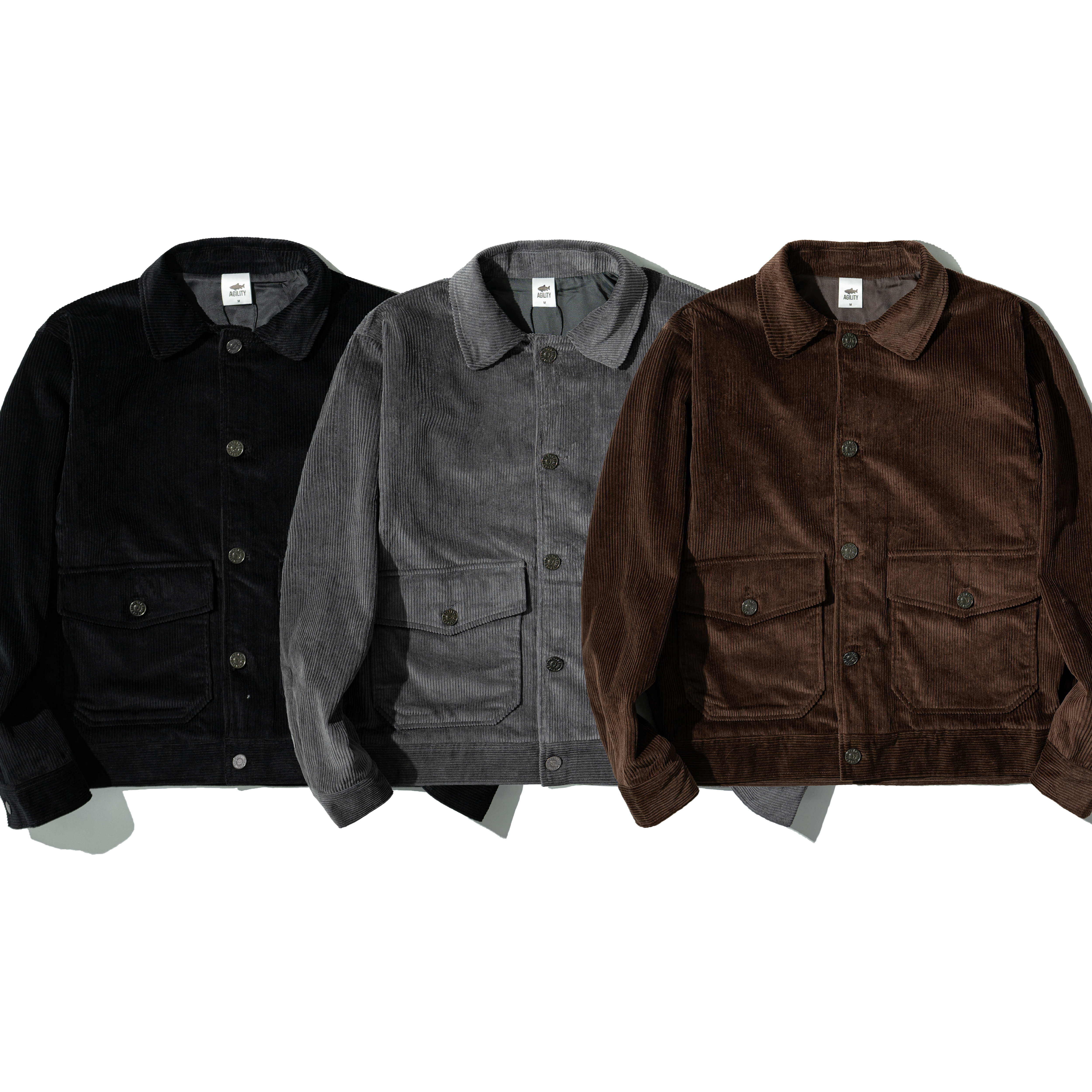 AGILITY Corduroy Cropped Jacket 短版 燈芯絨外套 [NJ8]