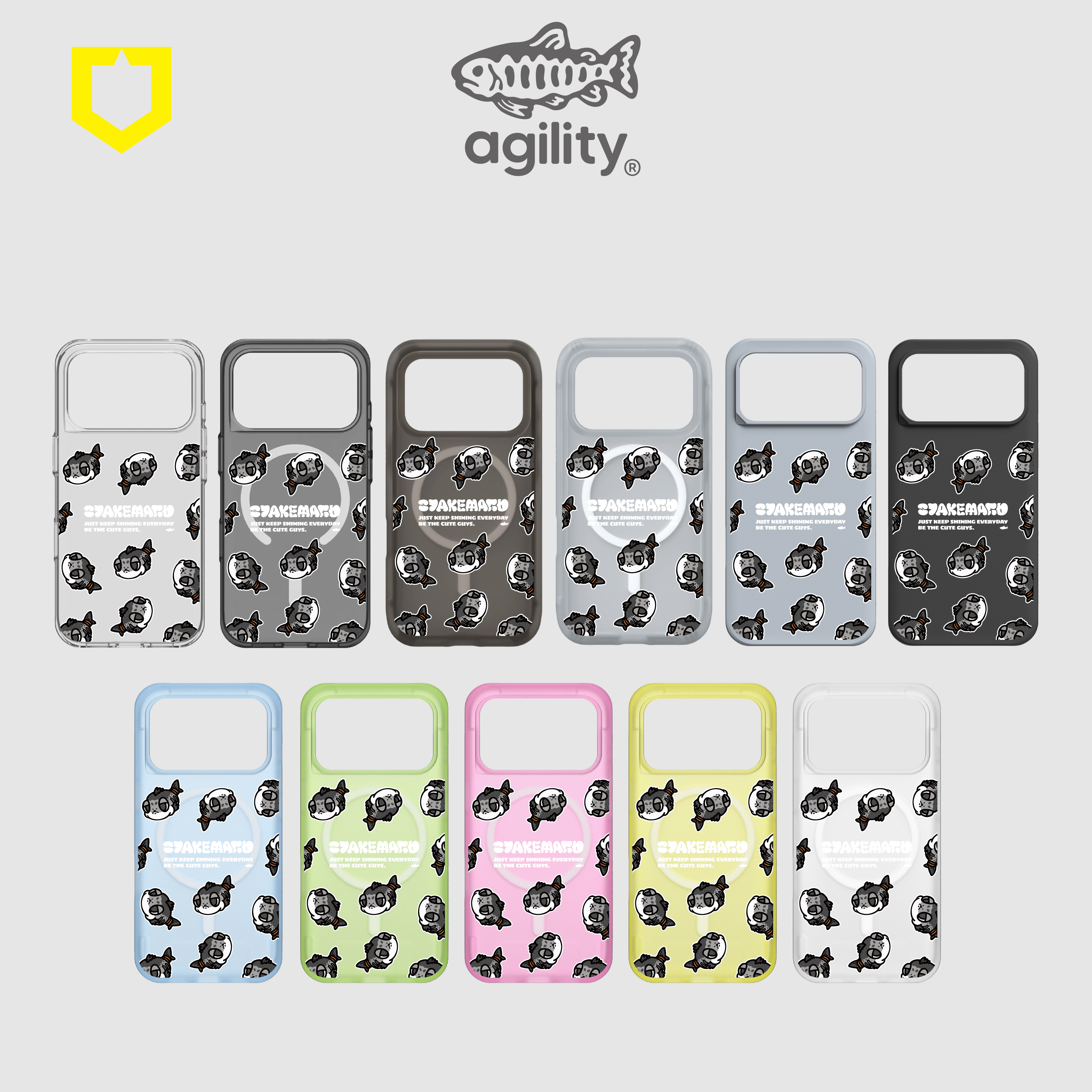 AGILITY x RHINOSHIELD Iphone Case - 很多鮭丸 犀牛盾手機殼