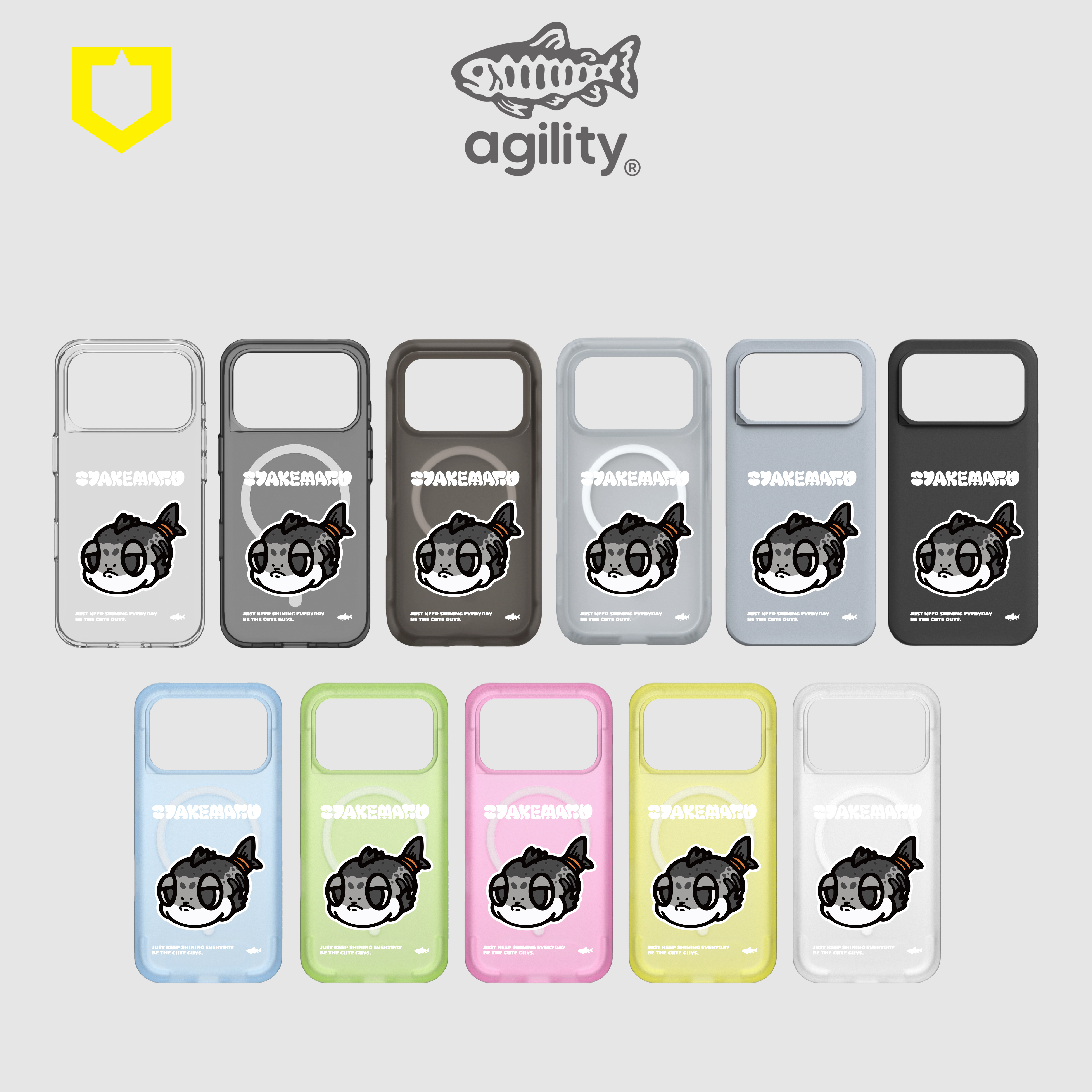 AGILITY x RHINOSHIELD Iphone Case - 大鮭丸 犀牛盾手機殼