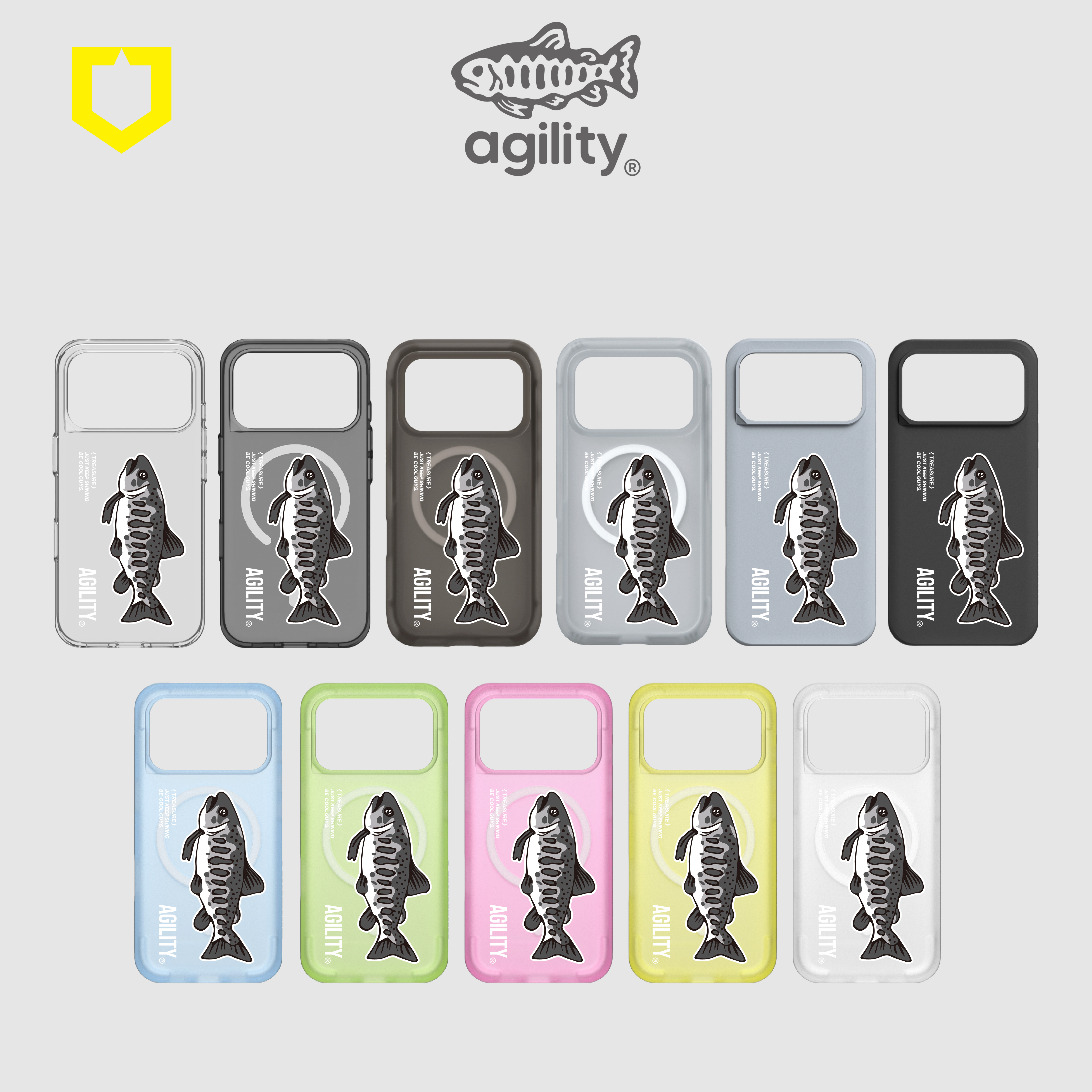 AGILITY x RHINOSHIELD Iphone Case - 一隻大魚 犀牛盾手機殼