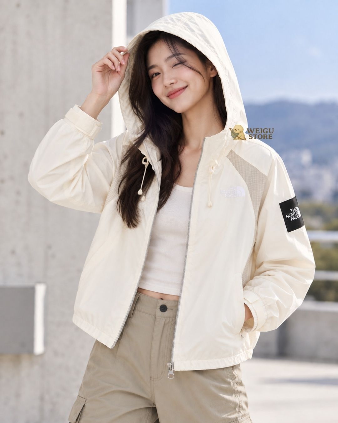 【預購】The North Face W'S BROMO JACKET 短版防水連帽外套 女生款 NJ2HS81