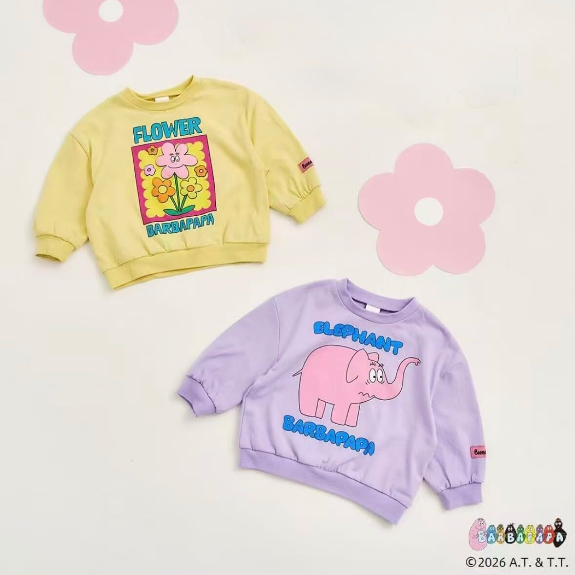 韓單 barbapapa秋冬衛衣