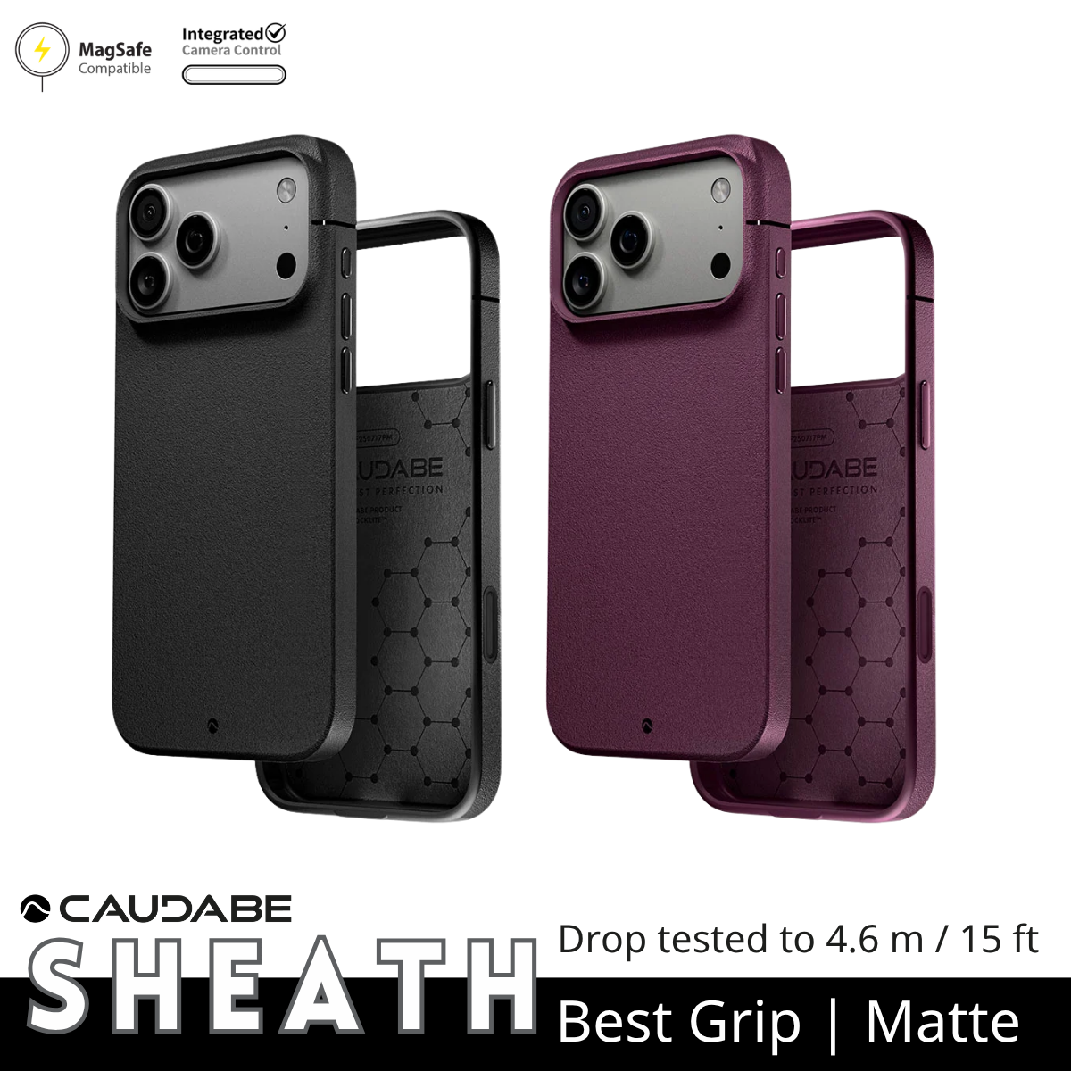 【美國Caudabe】Sheath (鏡頭開孔)-iPhone 18 Pro Max