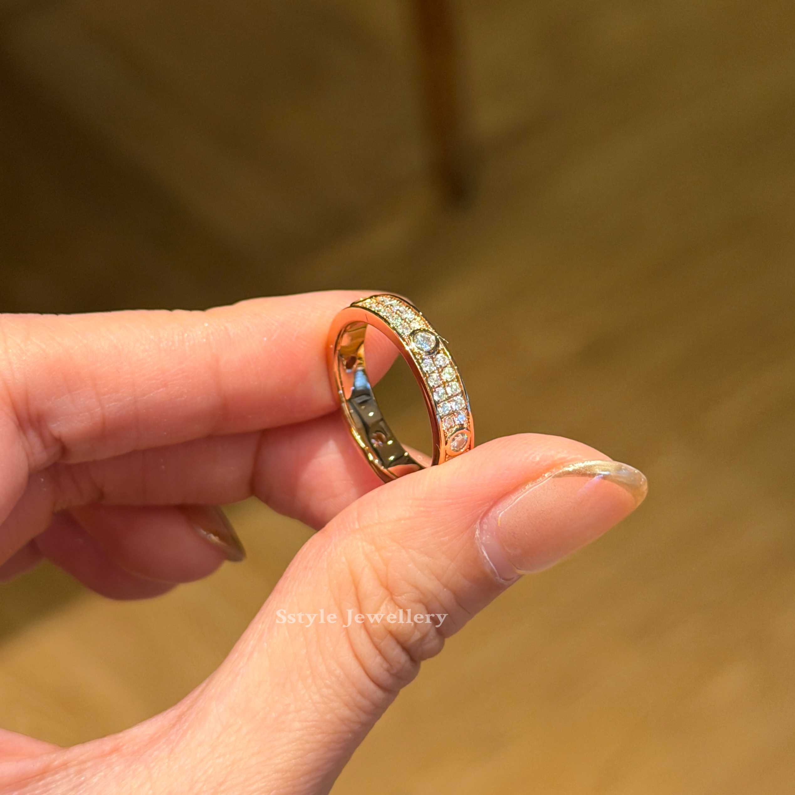 Thea Moissanite Ring