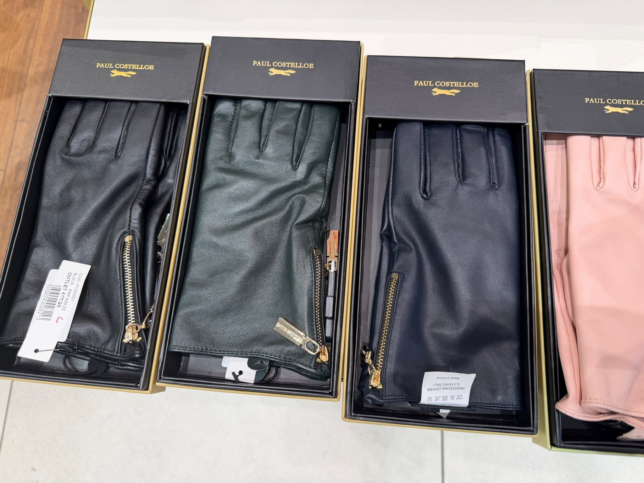 英國代購 Paul Costelloe 真皮手套
