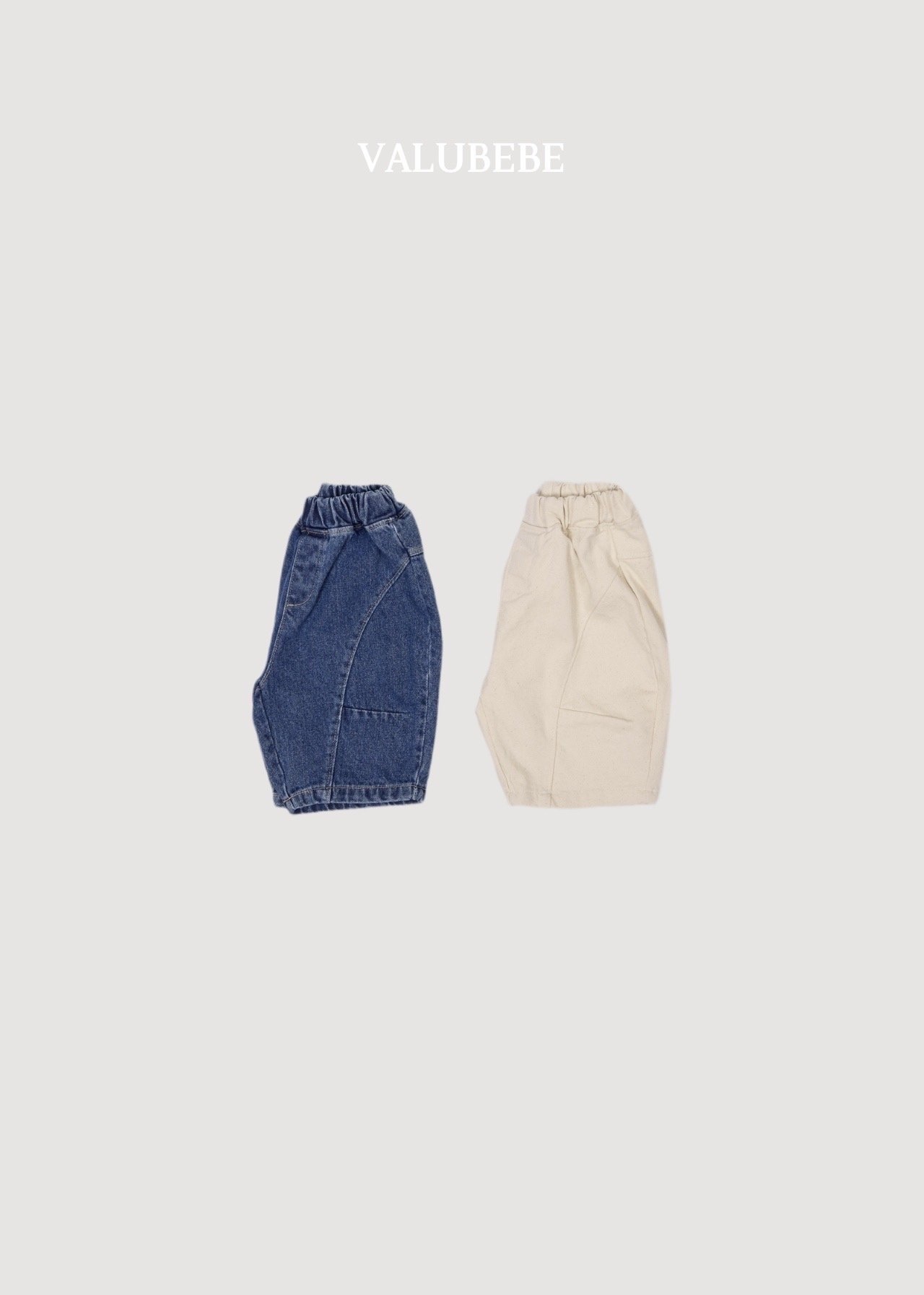 VALU BEBE Cut Out Denim Pants