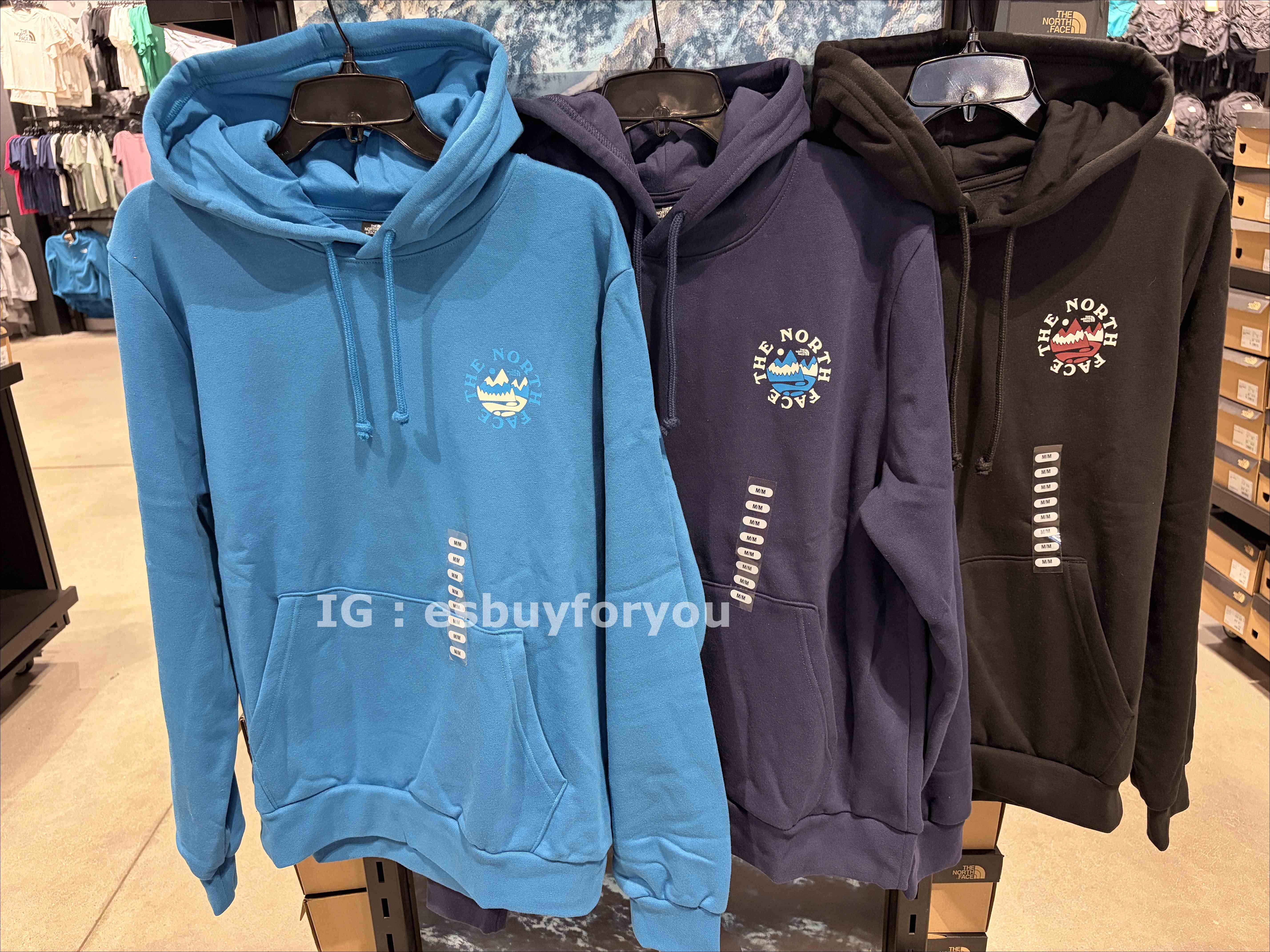 THE NORTH FACE 男大人 造型小山脈 刷毛 帽TEE (3色)