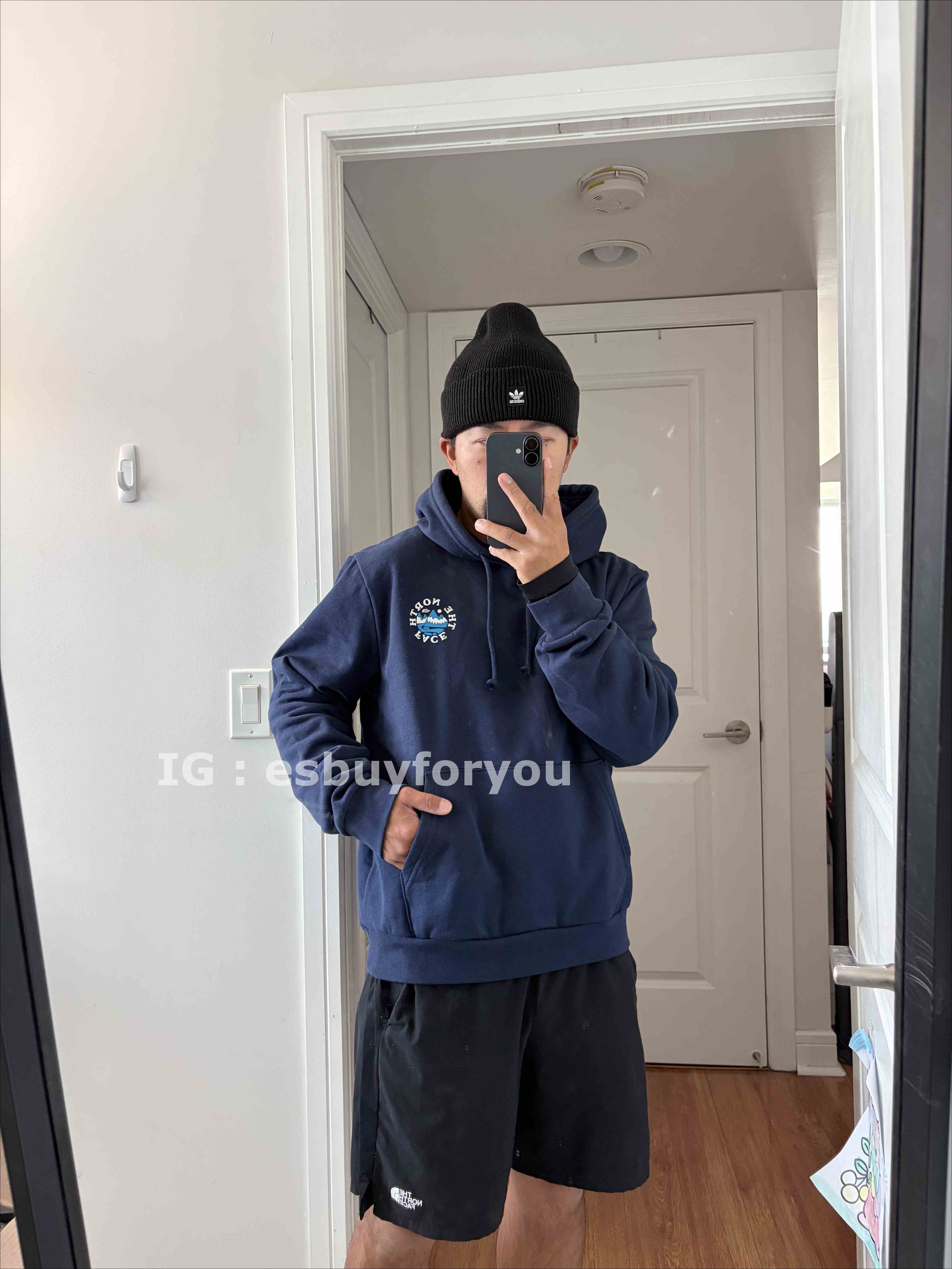 THE NORTH FACE 男大人 造型小山脈 刷毛 帽TEE (3色)