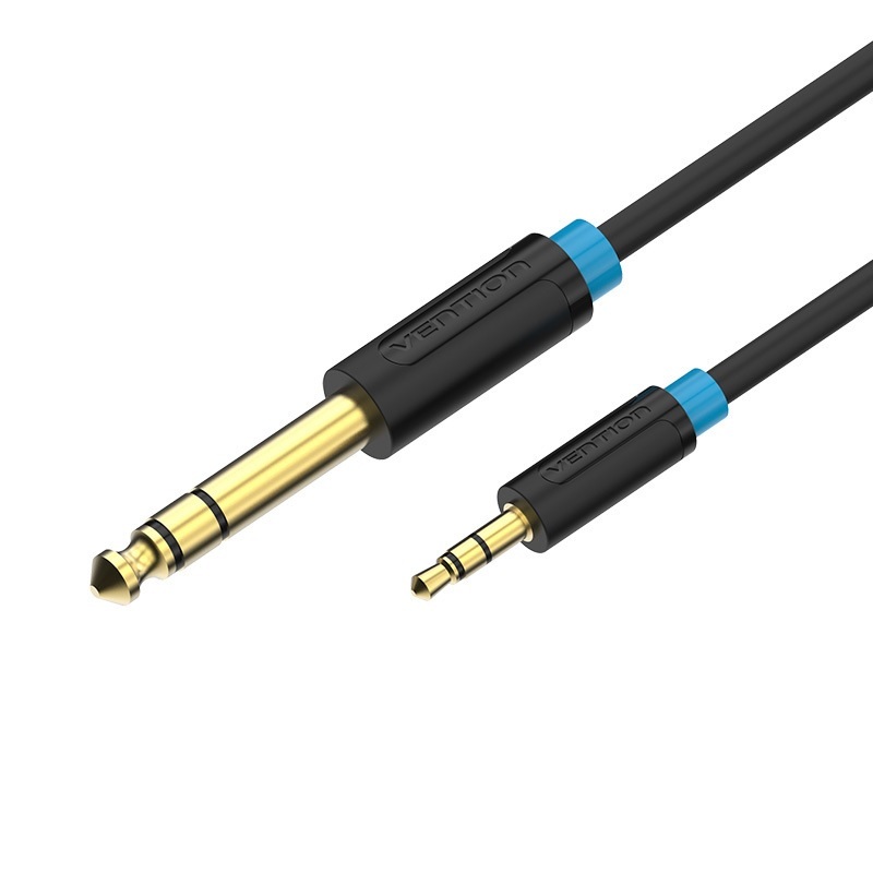 Vention 3.5mm 公頭轉 6.35mm 公頭 TRS 音頻線 (2m - 5m)