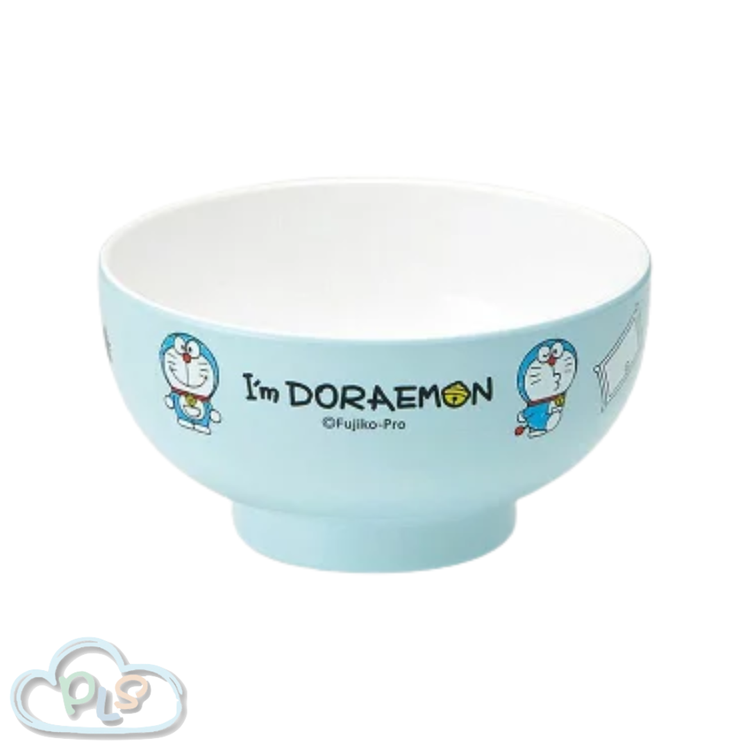 兒童樹脂日式塗漆湯碗 (250ml) I’m Doraemon Skater 藍色 #23084-1