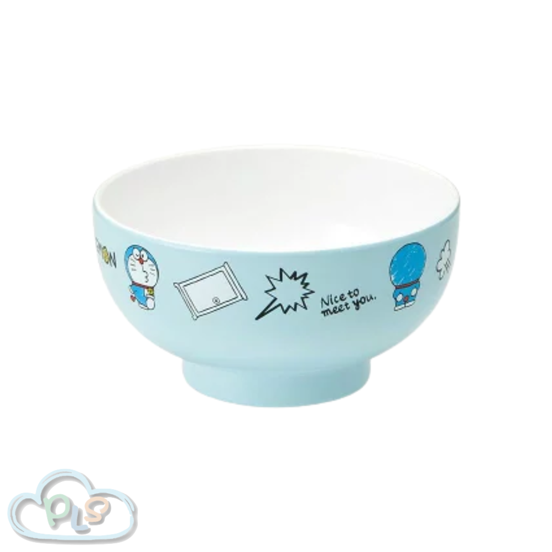 兒童樹脂日式塗漆湯碗 (250ml) I’m Doraemon Skater 藍色 #23084-1