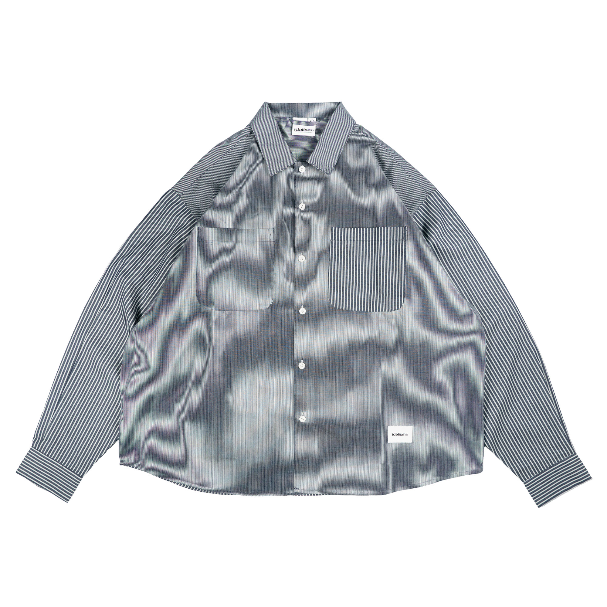 【車庫服飾】IDEALISM Patchwork Shirt