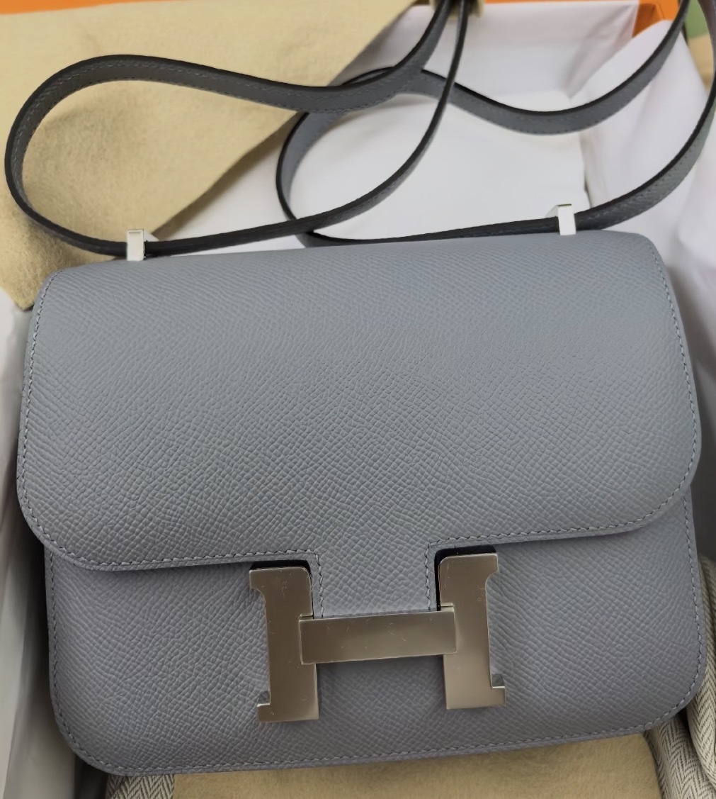 Constance mini mirror P0 gris pantin ck epsom G