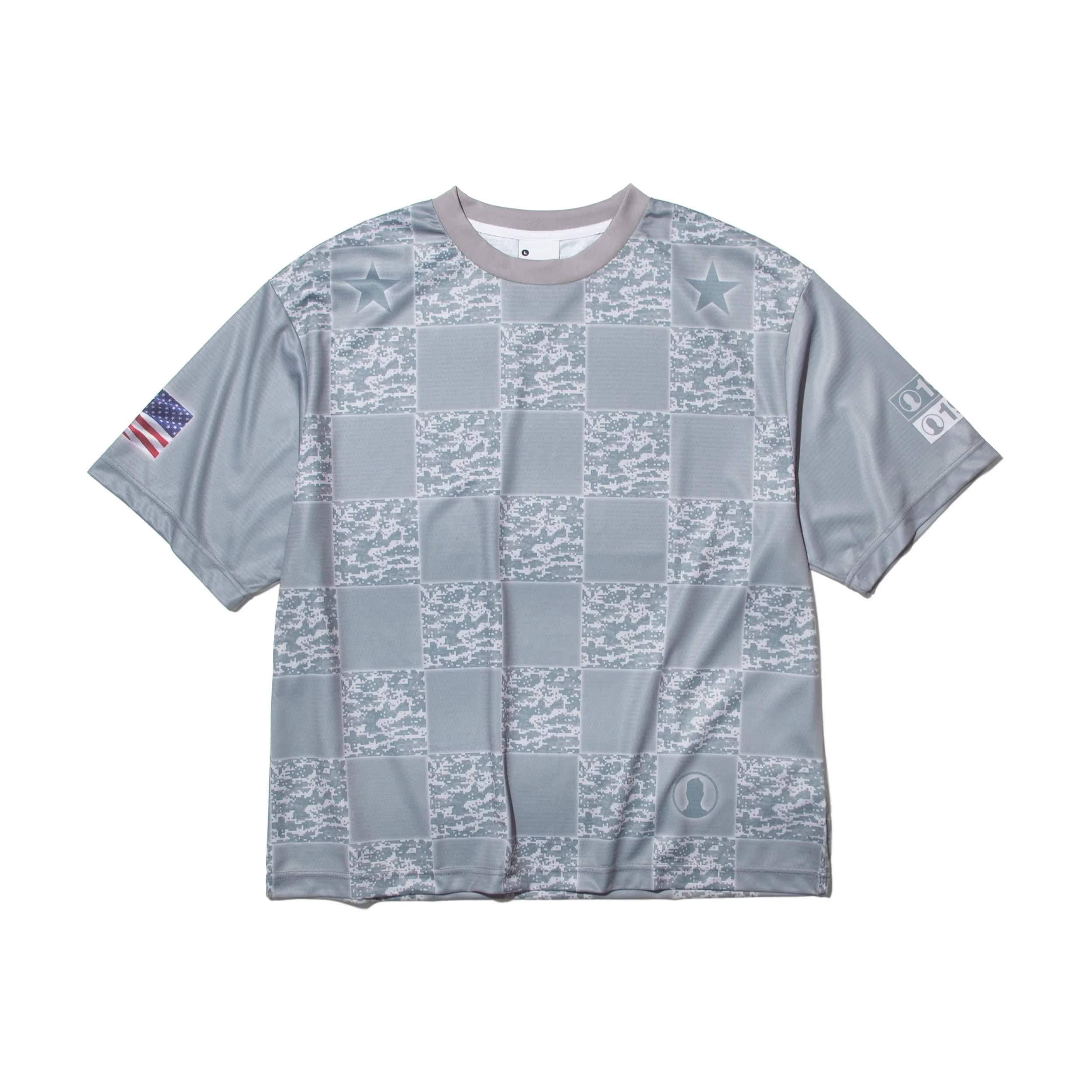 【車庫服飾】nul1.org (nu-T121) DIGI Camo Jersey