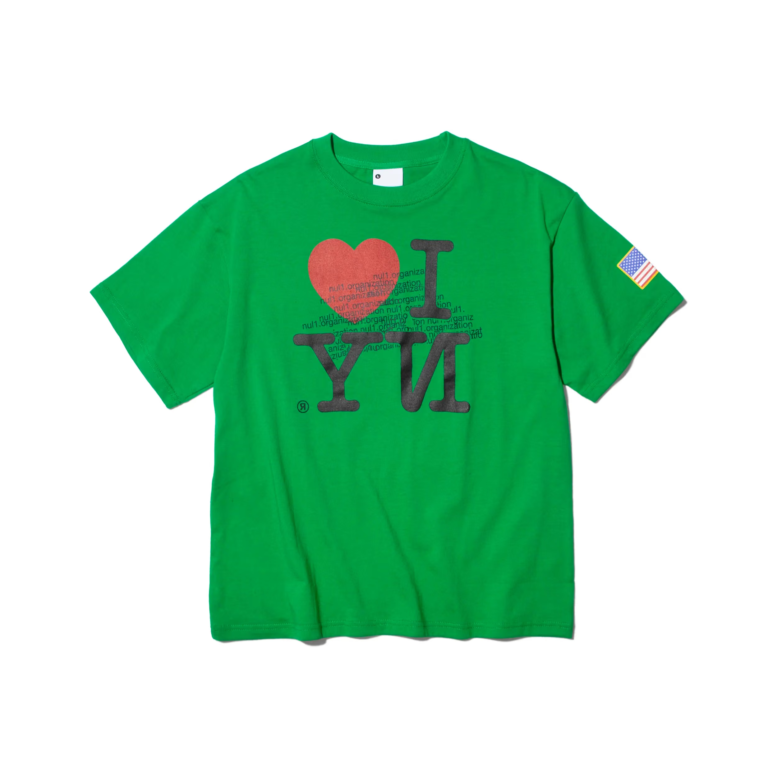 【車庫服飾】nul1.org (nu-T125) I Love NY Tee