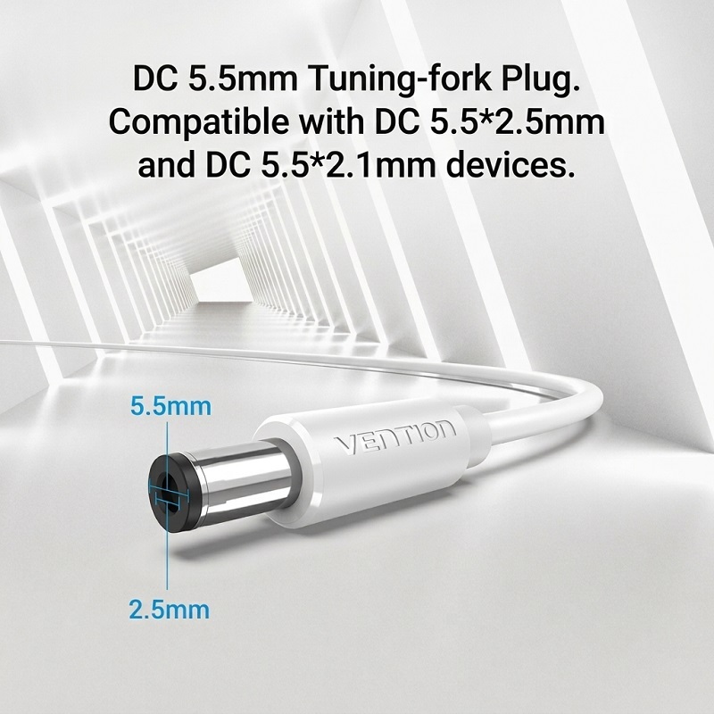 Vention USB to DC 5.5mm Charging Cable 1m