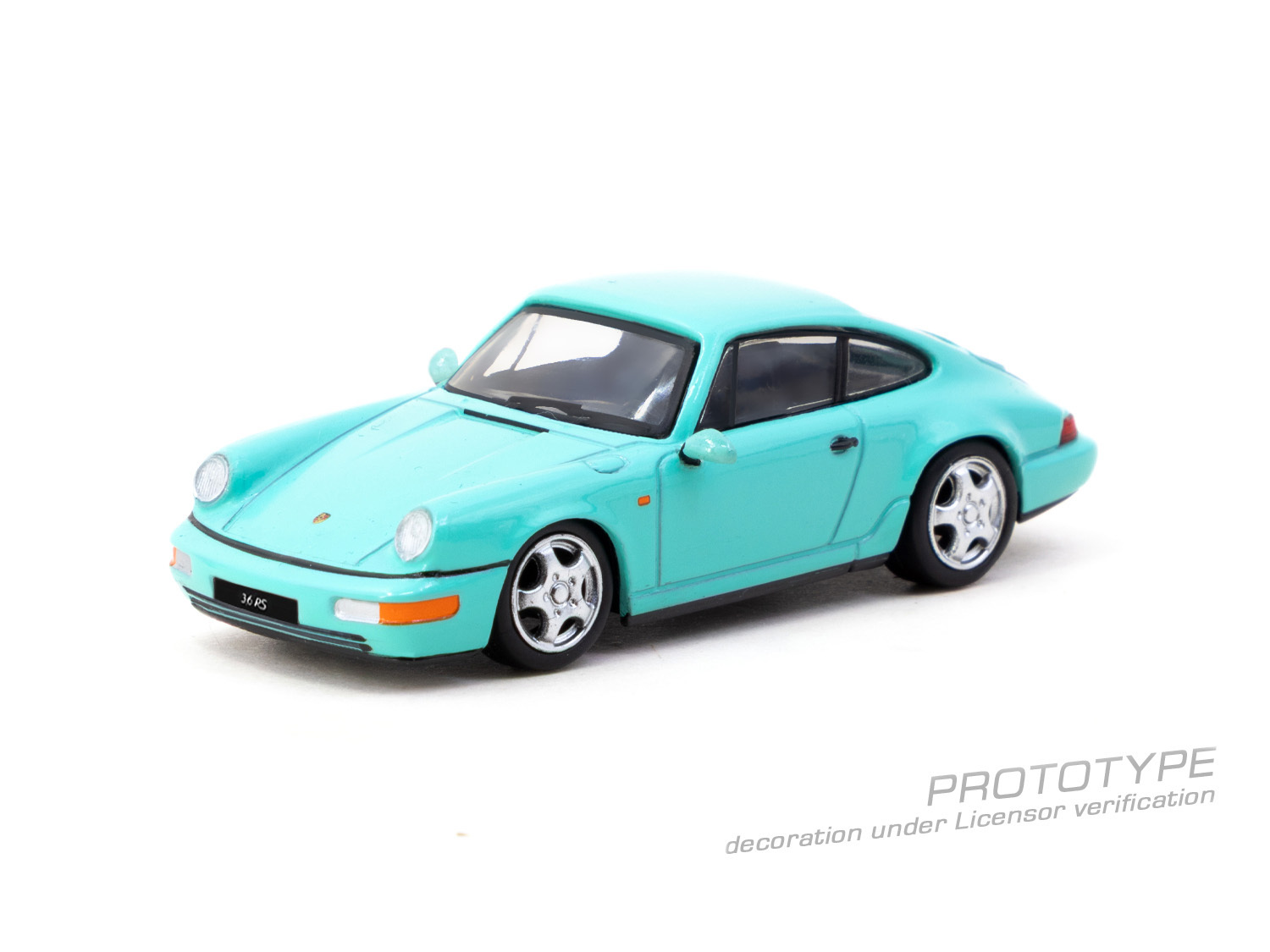 Tarmac Works 1/64 Porsche 911 Carrera RS (964) 薄荷綠色版