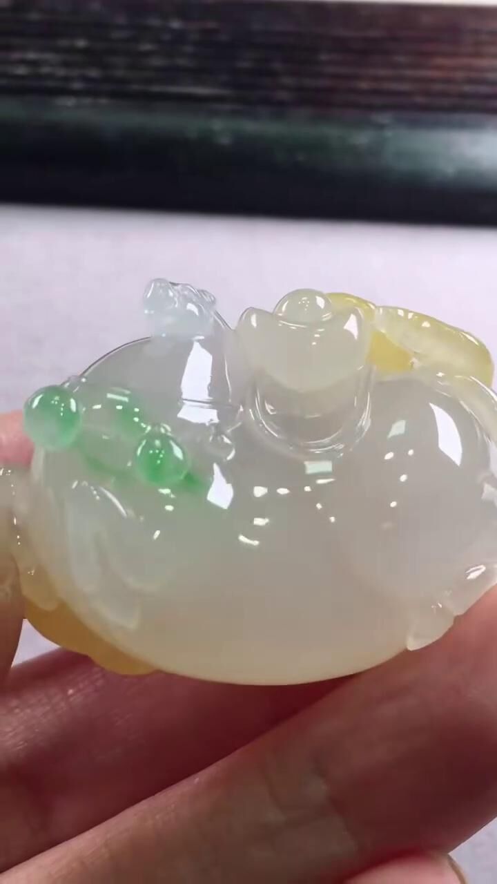 翡翠唐馬,天然翡翠A玉, 緬甸玉, Jade, Jadeite