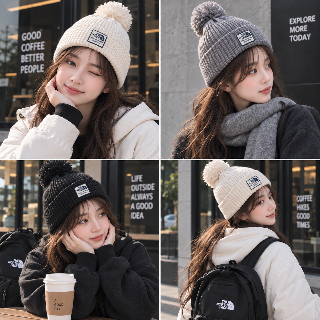 THE NORTH FACE 大人 復古系列 針織毛帽 (5色)