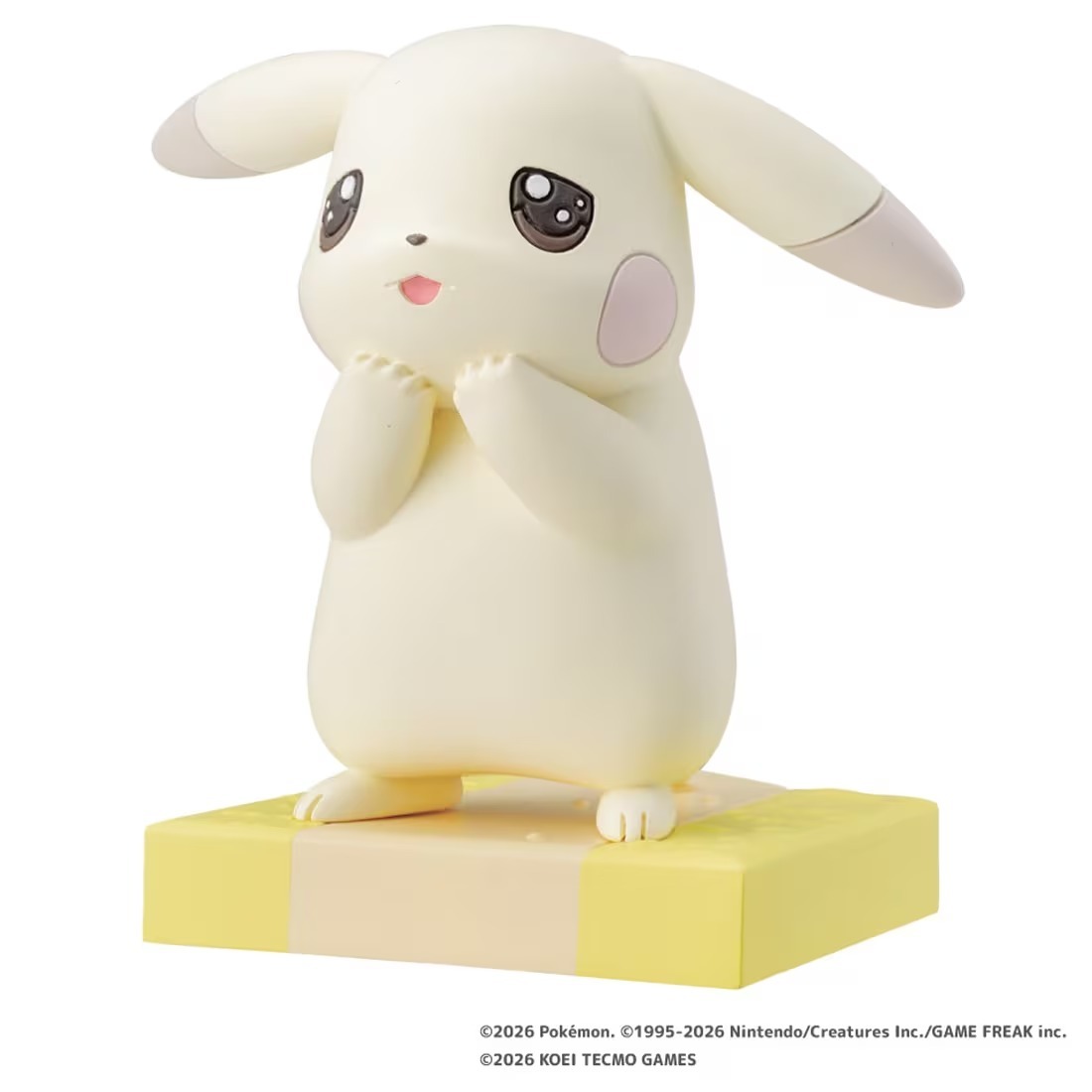 Takara Tomy Pokémon Pokopia 悠閒公仔－淡色比卡超 淺淺丘 Peakychu