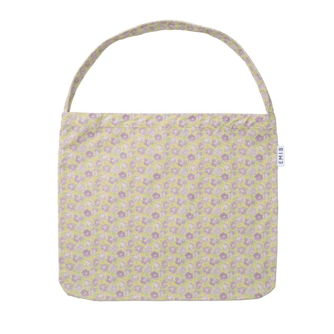 EMIS｜VINTAGE FLOWER CORDUROY ECO BAG [3 colors]